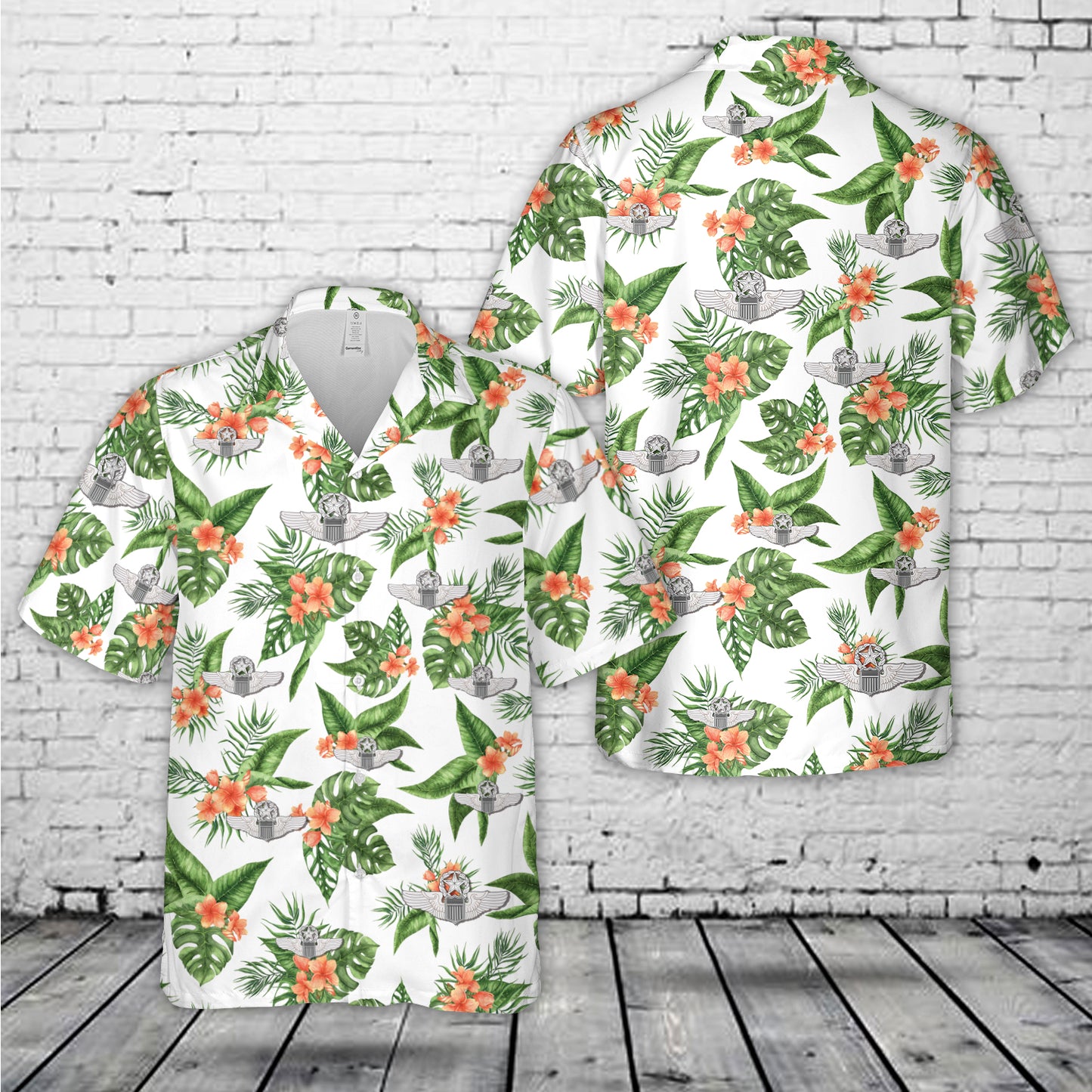 US Air Force Command Pilot Wings Hawaiian Shirt