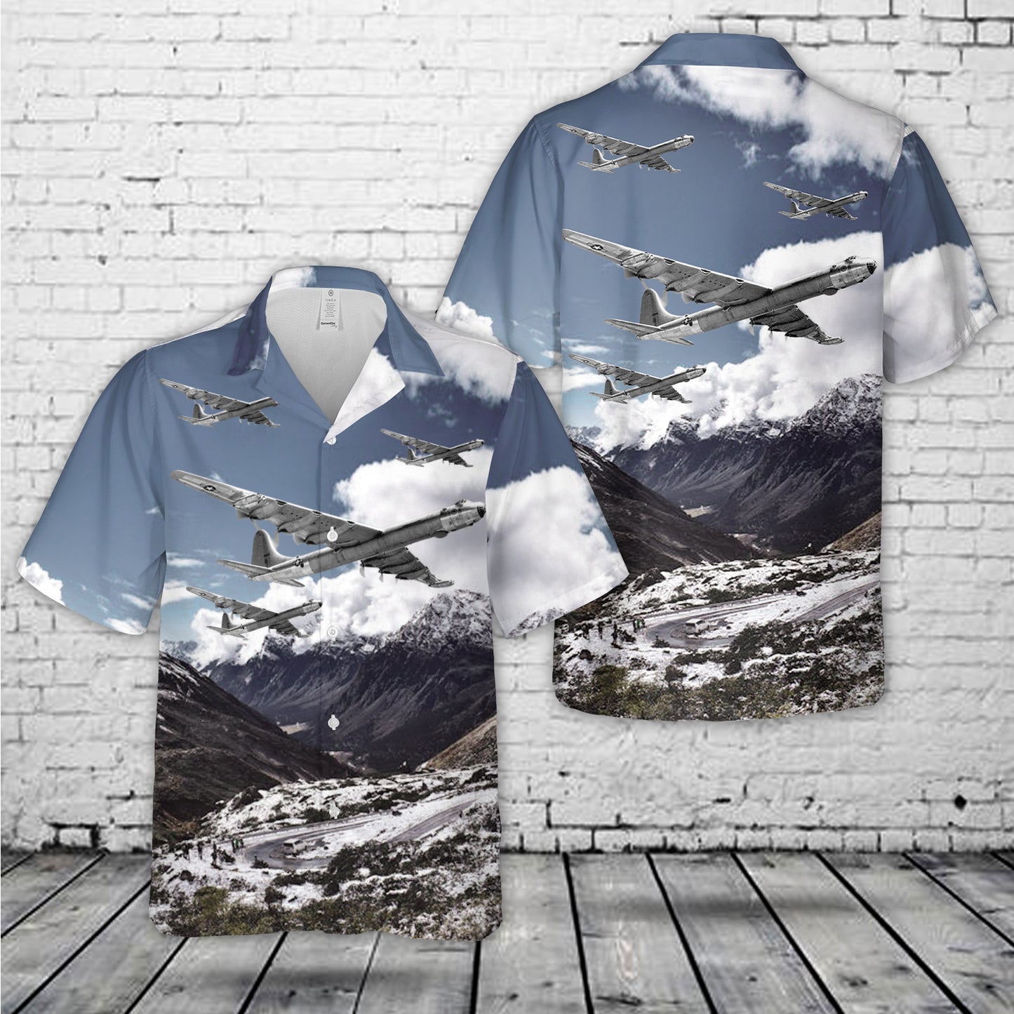 US Air Force Convair B-36 "Peacemaker" Hawaiian Shirt