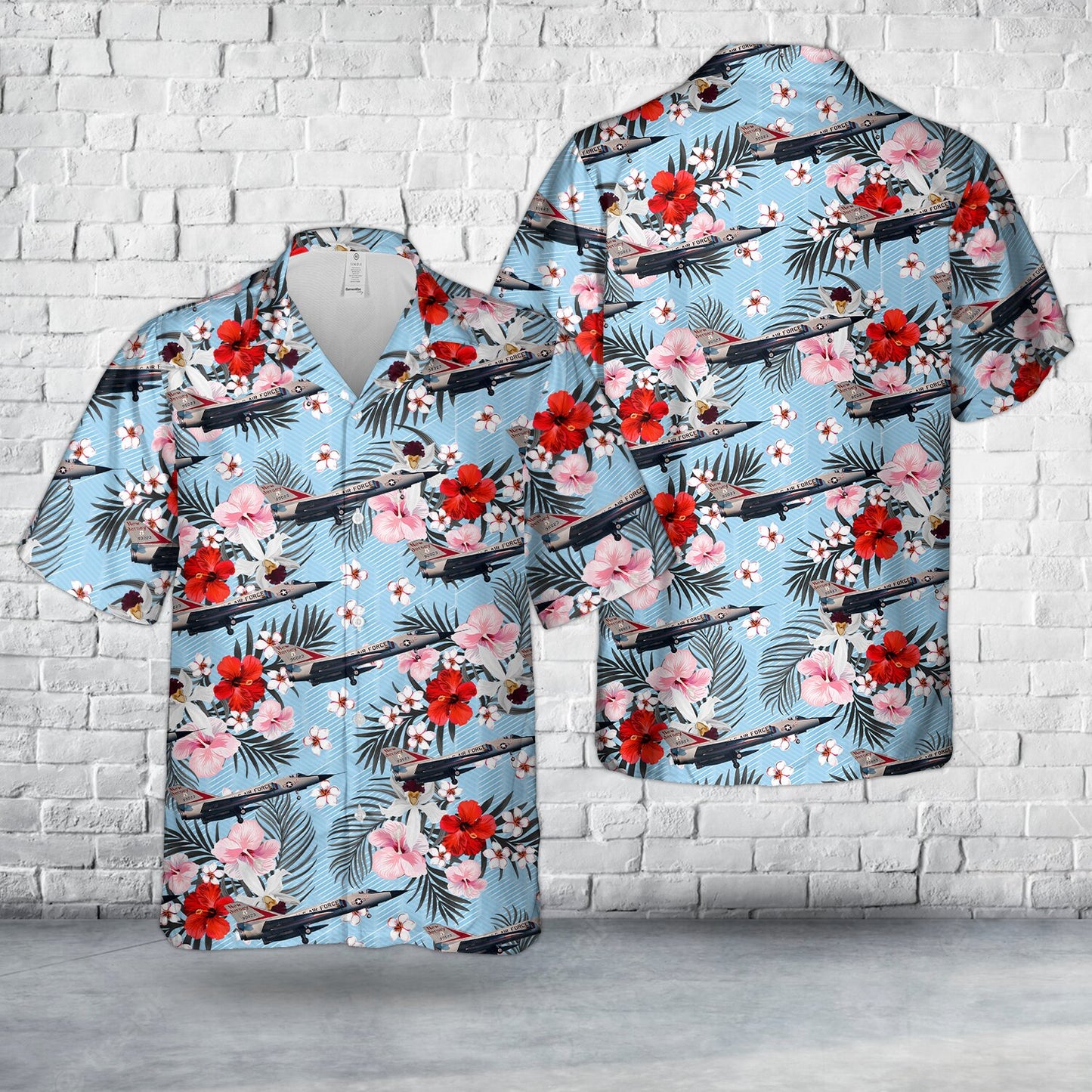 US Air Force F-106A Delta Dart 59-0023 Hawaiian Shirt