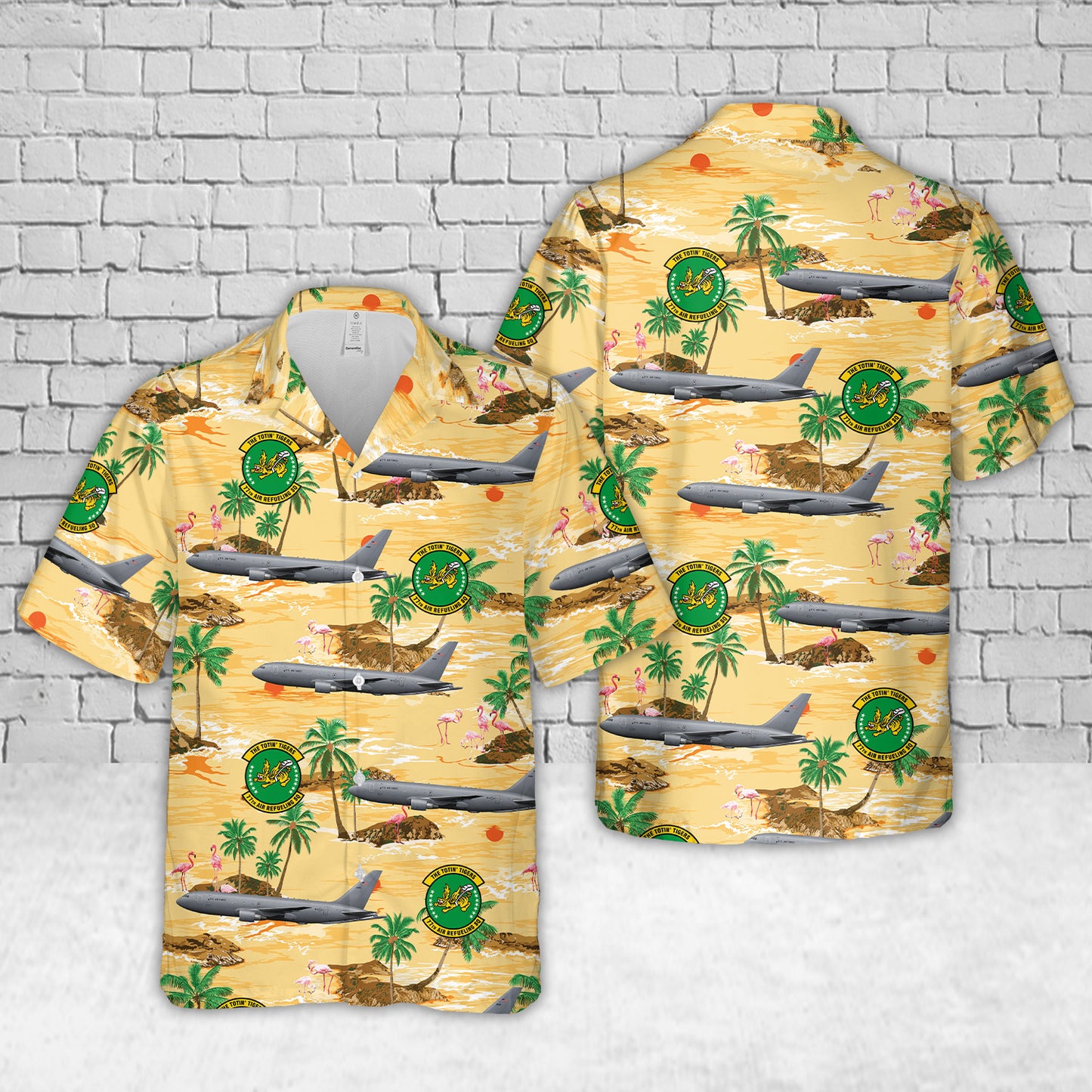 US Air Force KC-46A Pegasus 916th Air Refueling Wing, 77th Air Refueling Squadron, 15-46011 - Seymour Johnson AFB, NC Hawaiian Shirt