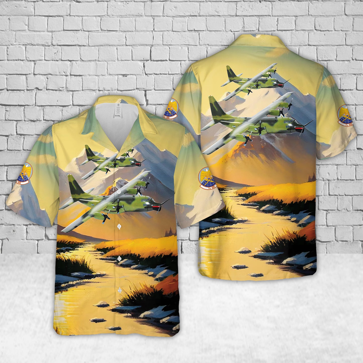 US Air Force Lockheed Martin MC-130E with Fulton Recovery System, 7th SOS Hawaiian Shirt
