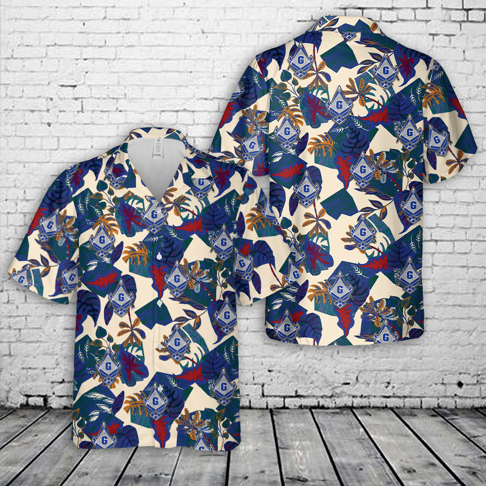 US Air Force Mason Hawaiian Shirt