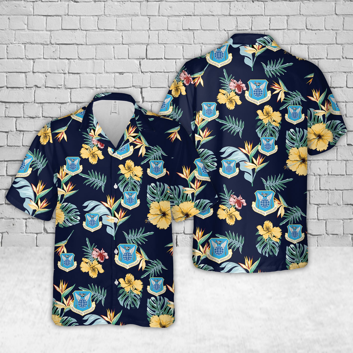 US Air Force Office of Special Investigations Hawaiian Shirt