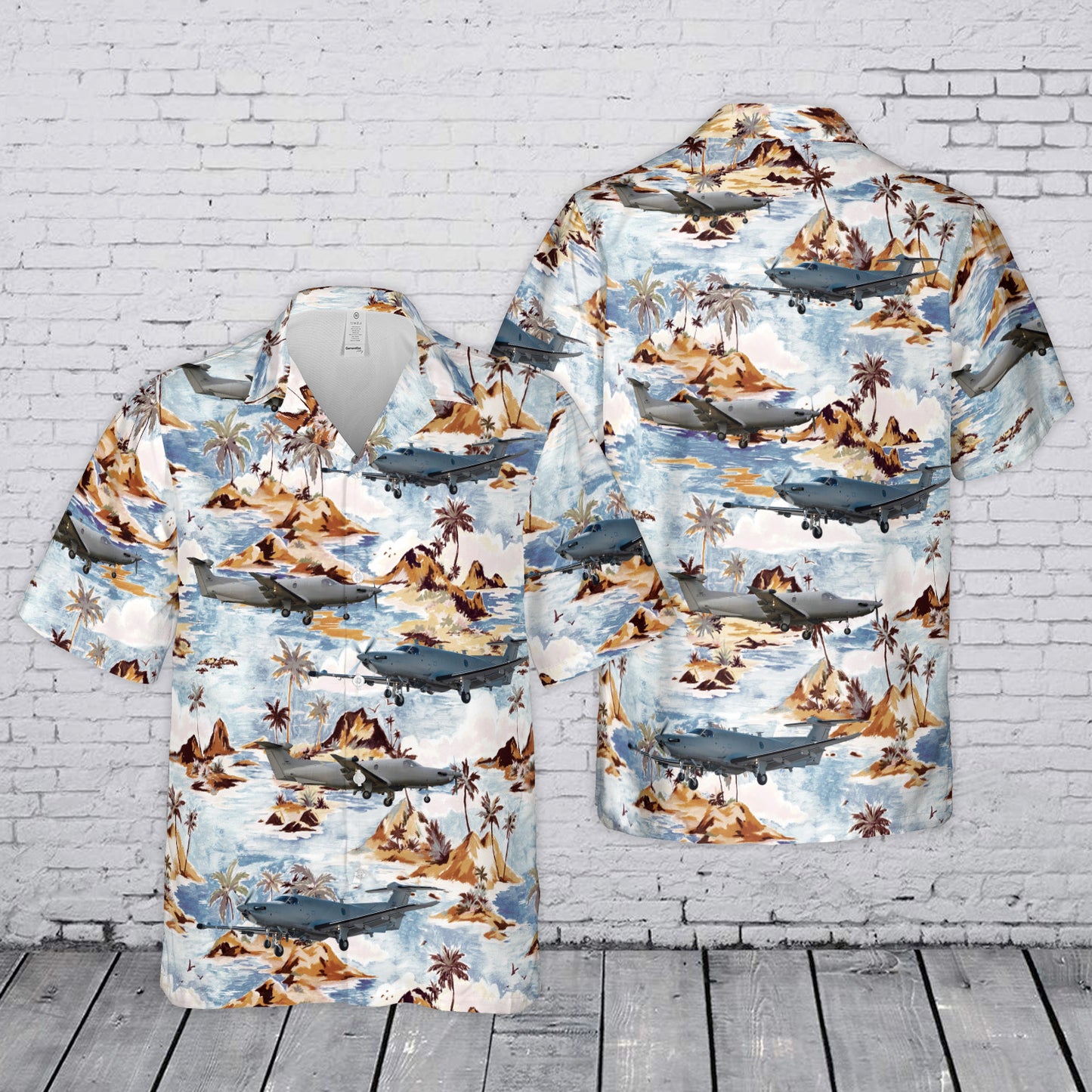US Air Force Pilatus U-28 Draco Hawaiian Shirt