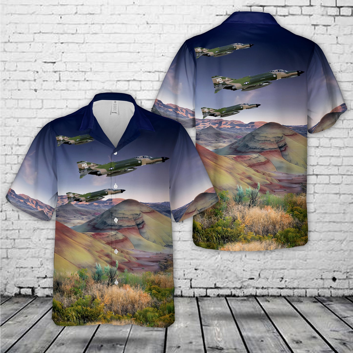 US Air Force QF-4E Phantom Hawaiian Shirt
