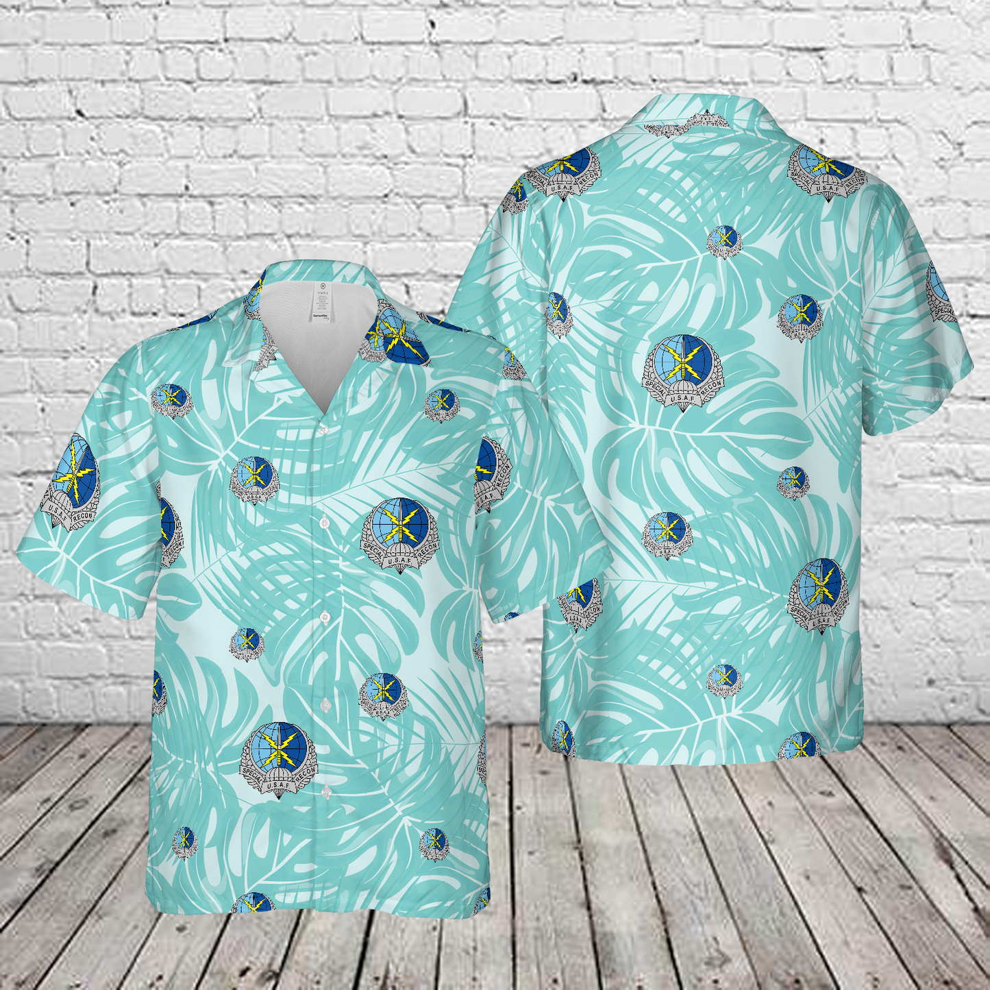 US Air Force Special Reconnaissance (SR) Hawaiian Shirt