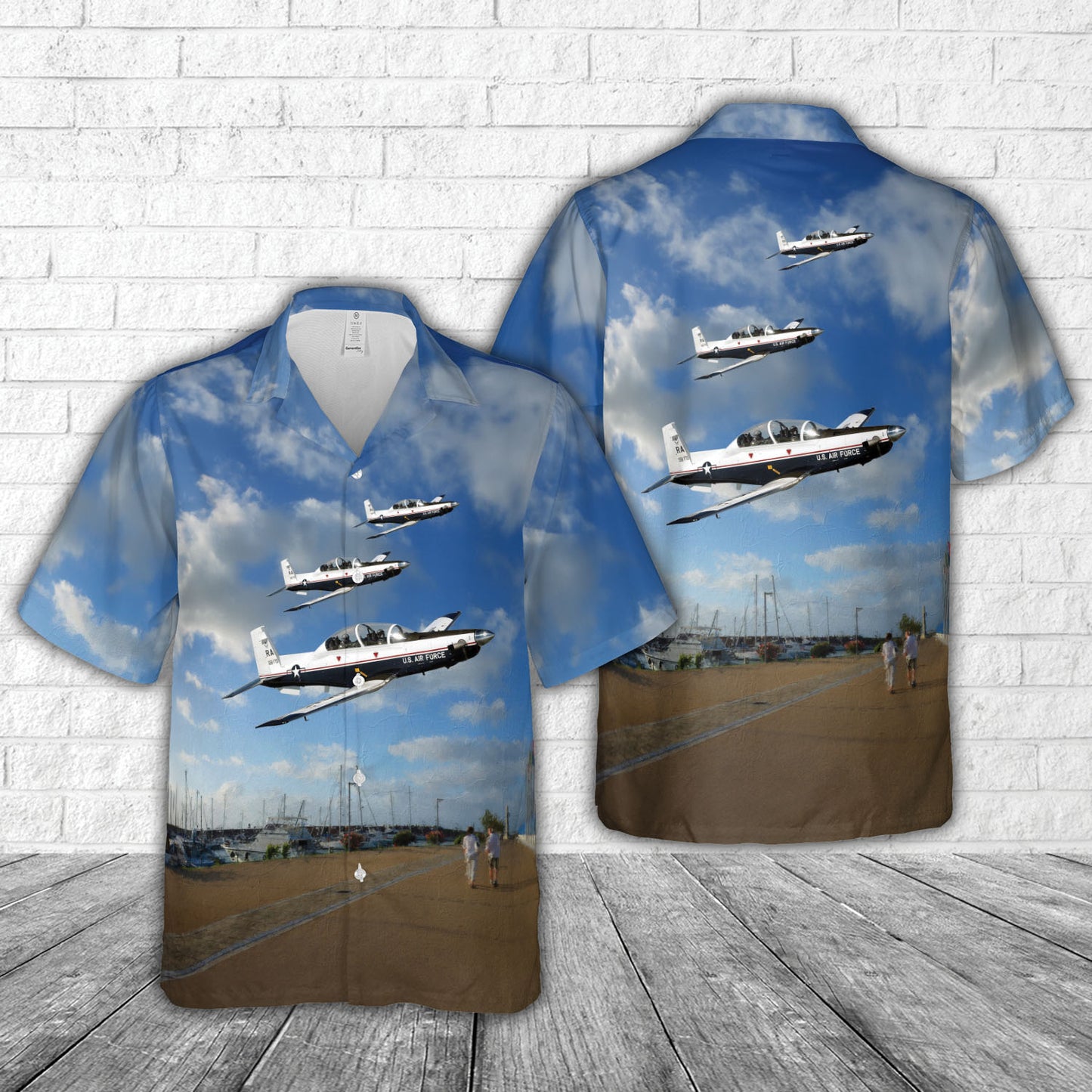 US Air Force T-6A Texan II Hawaiian Shirt