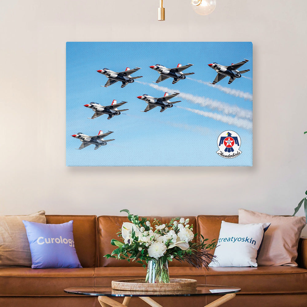 US Air Force Thunderbirds Canvas