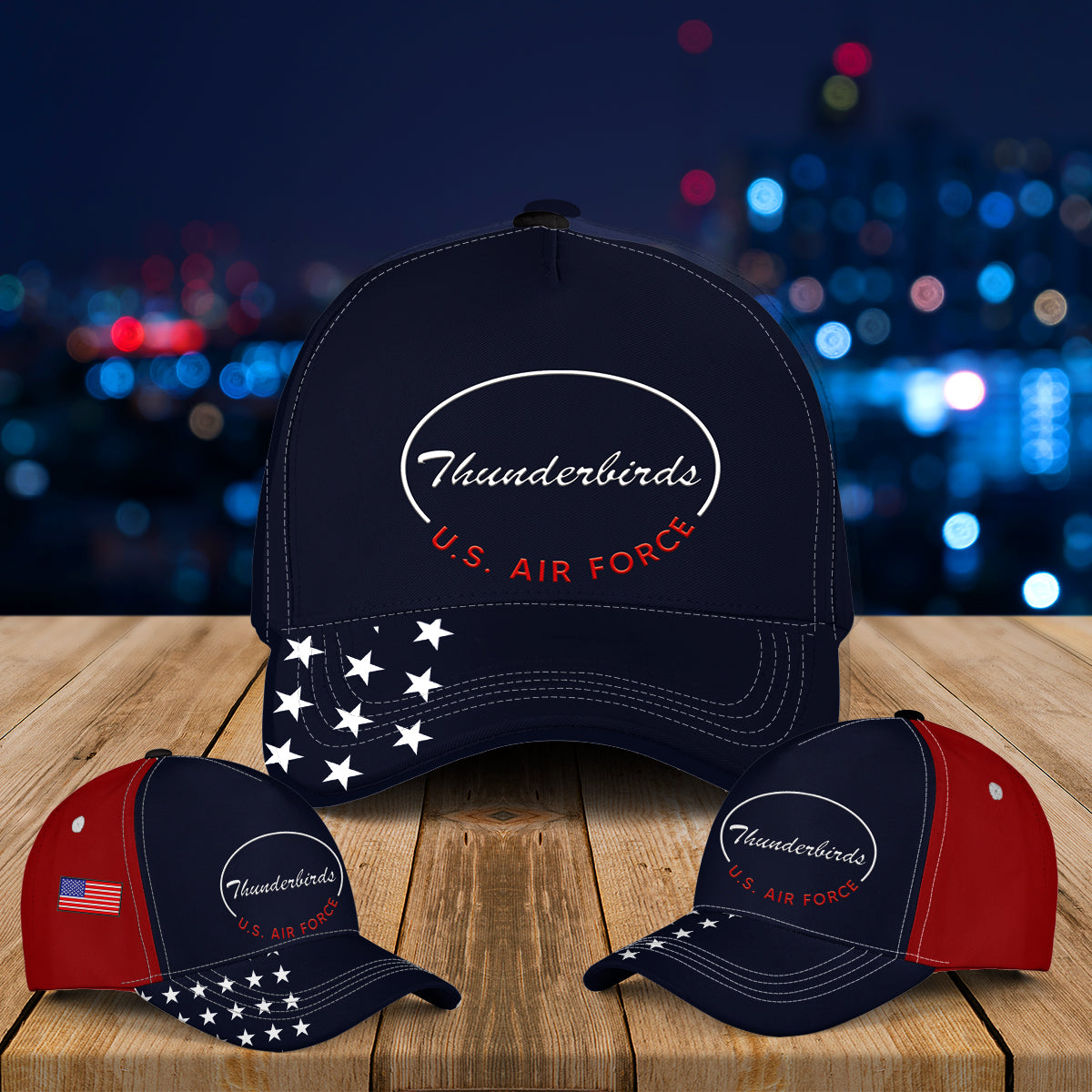 US Air Force Thunderbirds, 4th Of July Baseball Cap