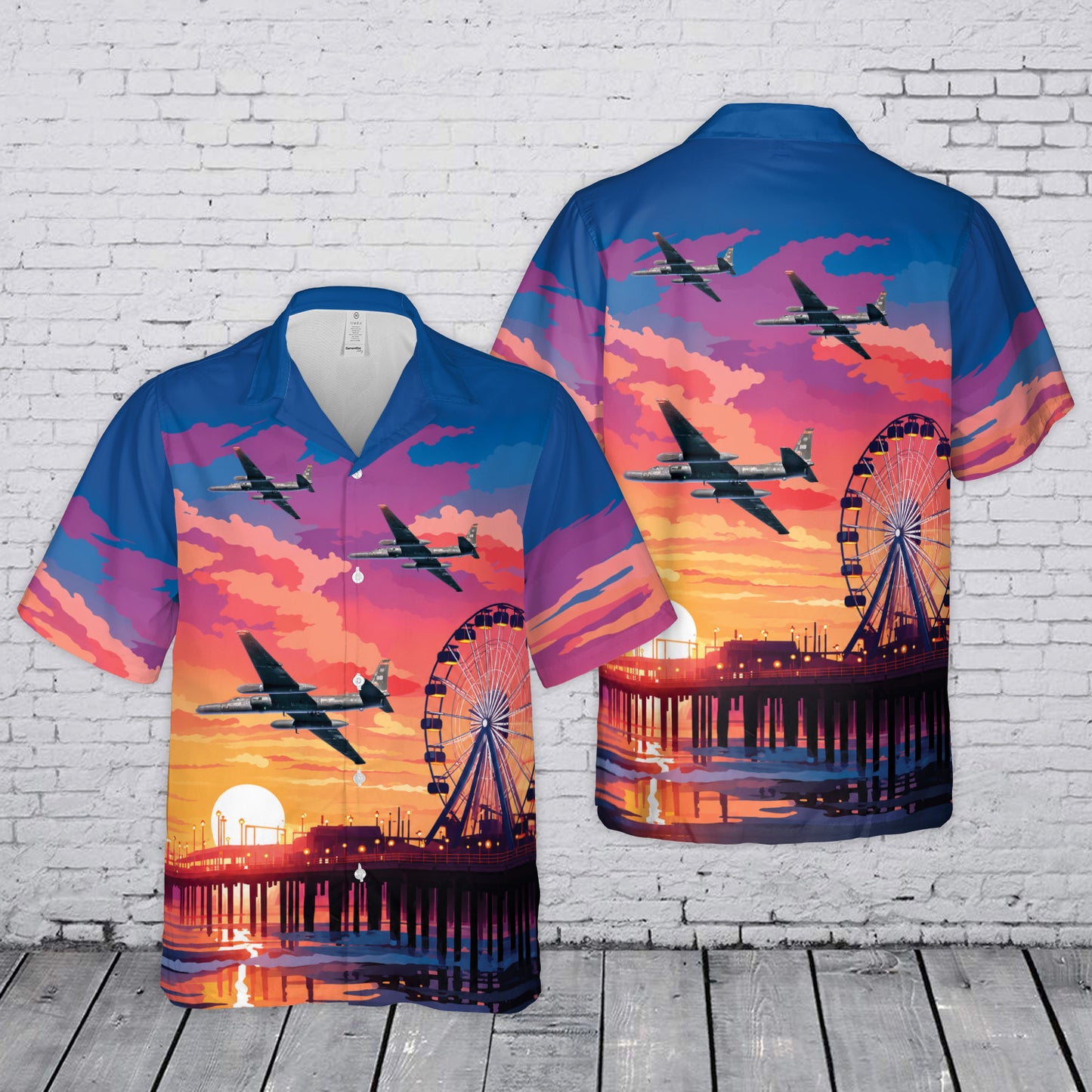 US Air Force U-2 Dragon Lady Hawaiian Shirt