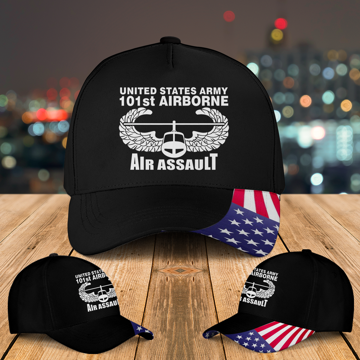 US Army 101st Airborne Air Assault Baseball Cap