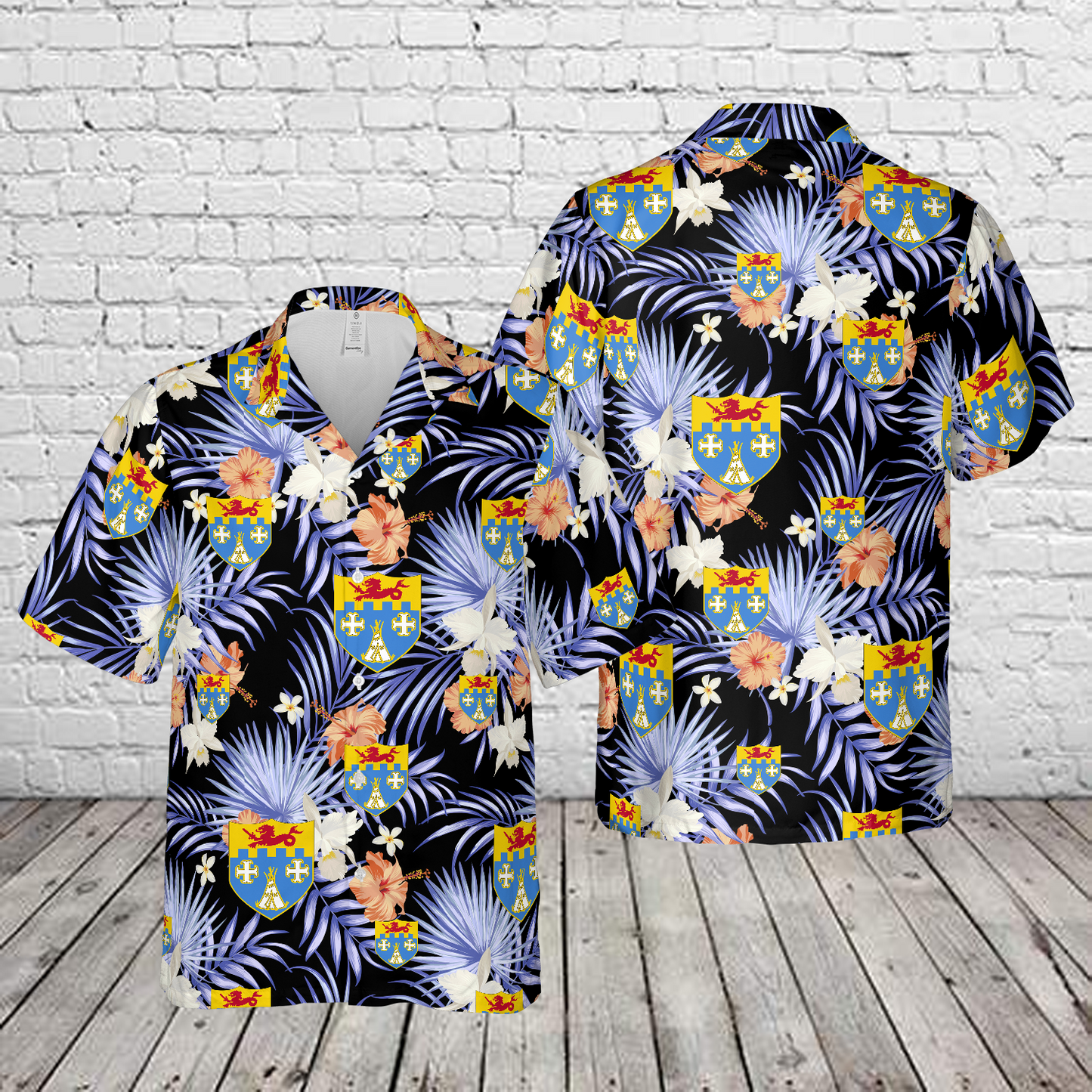 US Army 12th Infantry Regiment Hawaiian Shirt