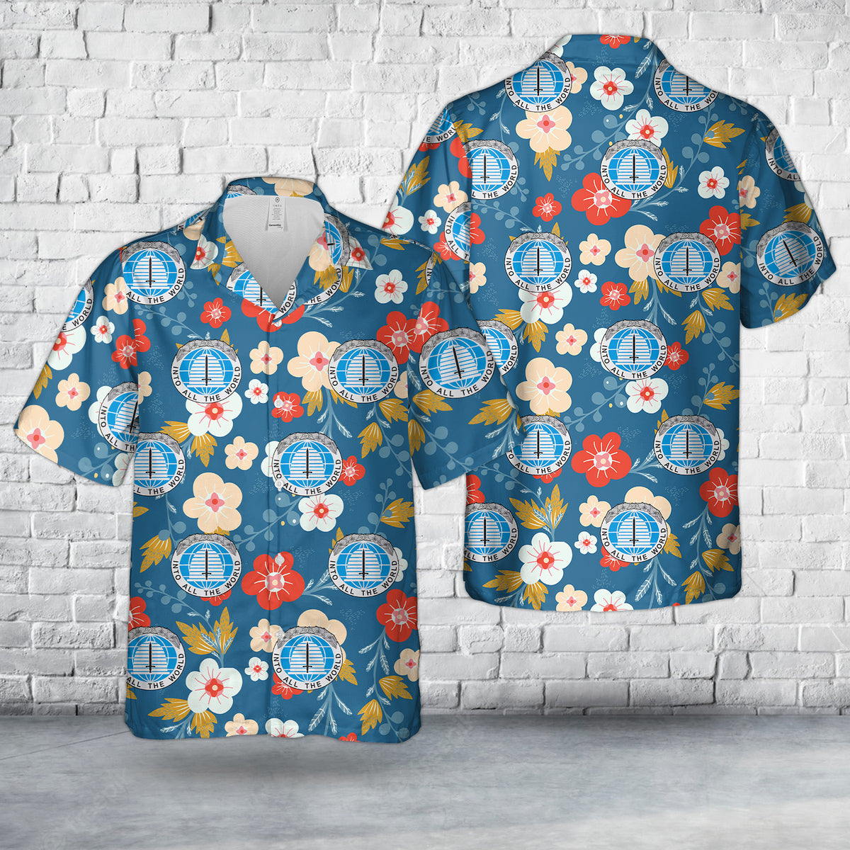 US Army 142nd Military Intelligence Battalion Hawaiian Shirt