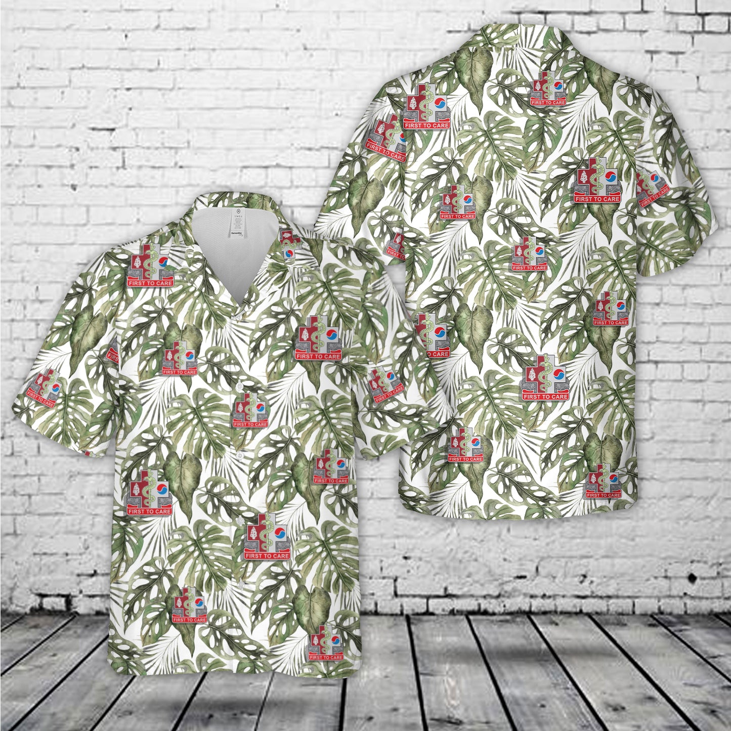 US Army 14th Field Hospital Hawaiian Shirt