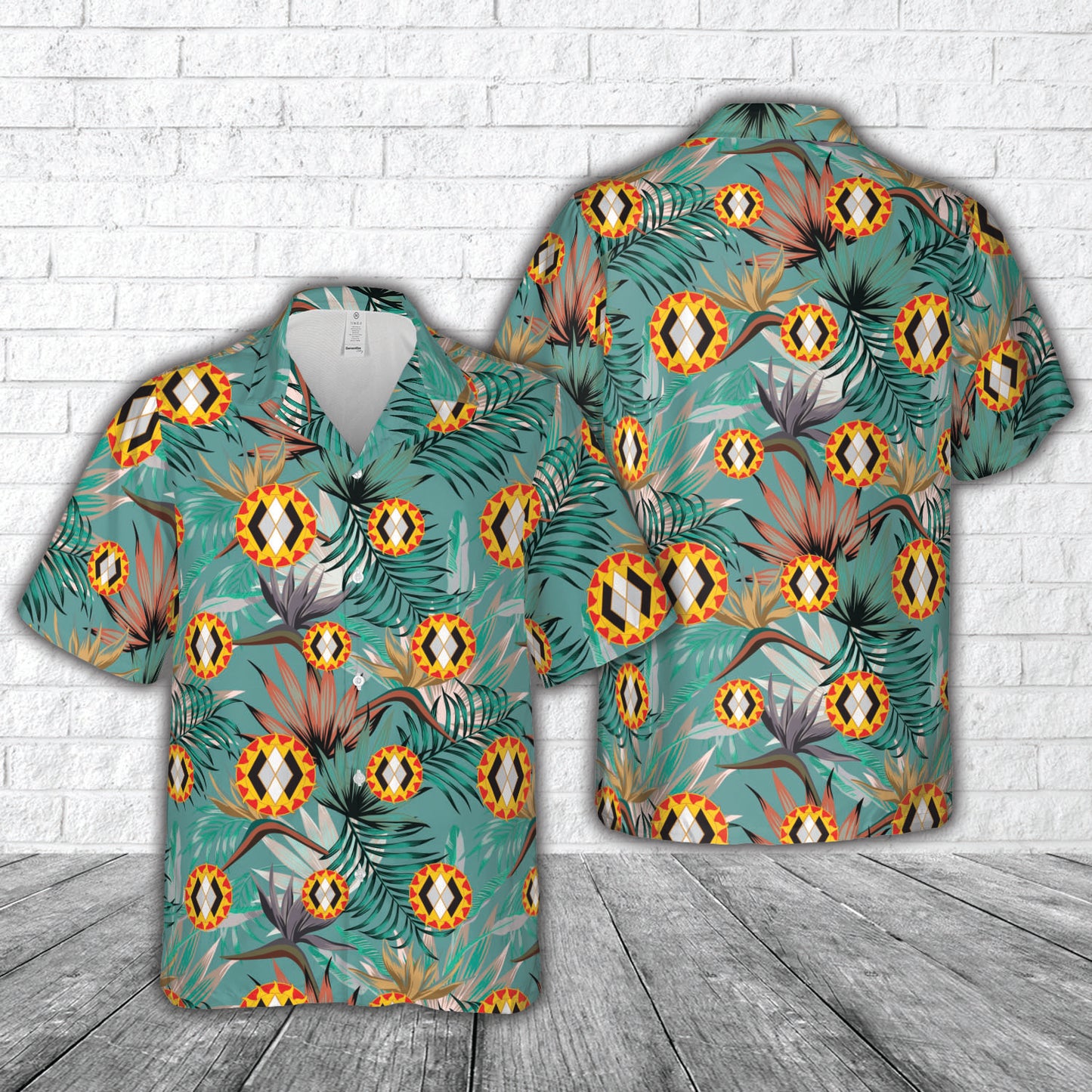 US Army 14th Psychological Operations Battalion (14th POB) Hawaiian Shirt