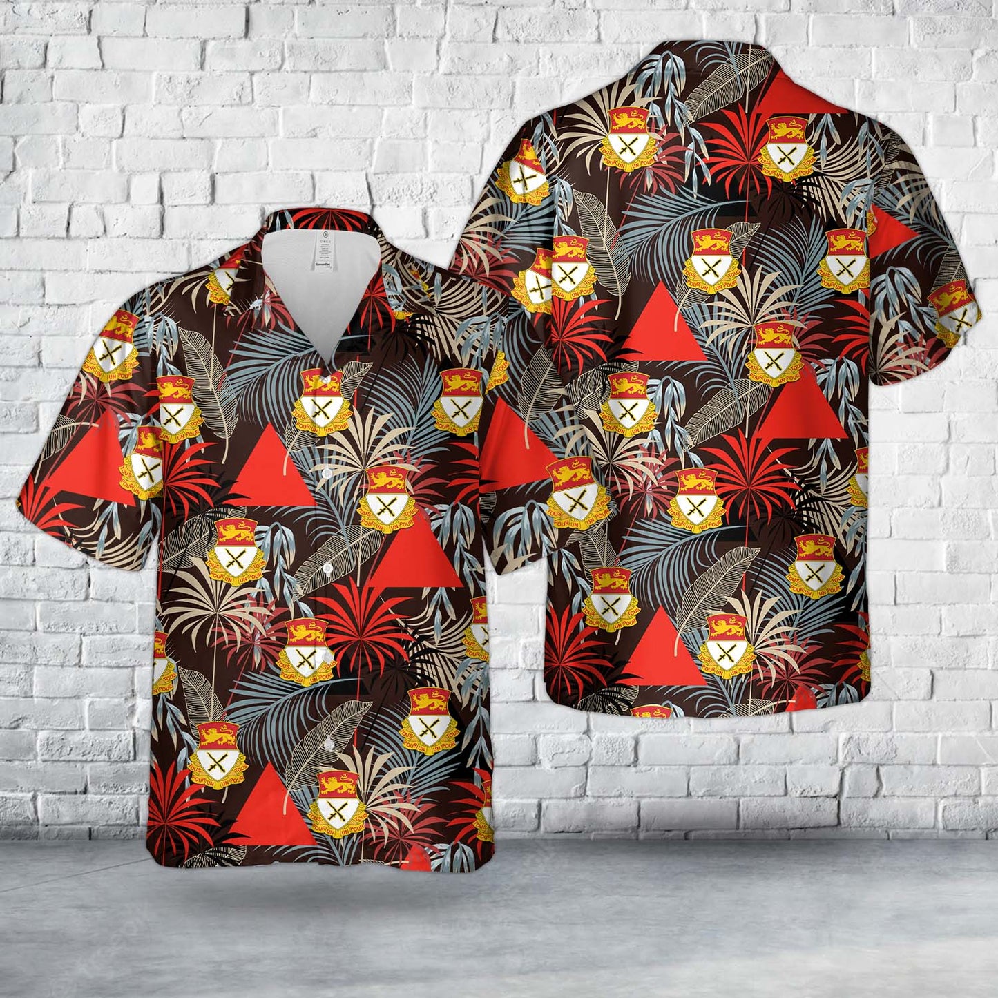 US Army 15th Cavalry Regiment Hawaiian Shirt