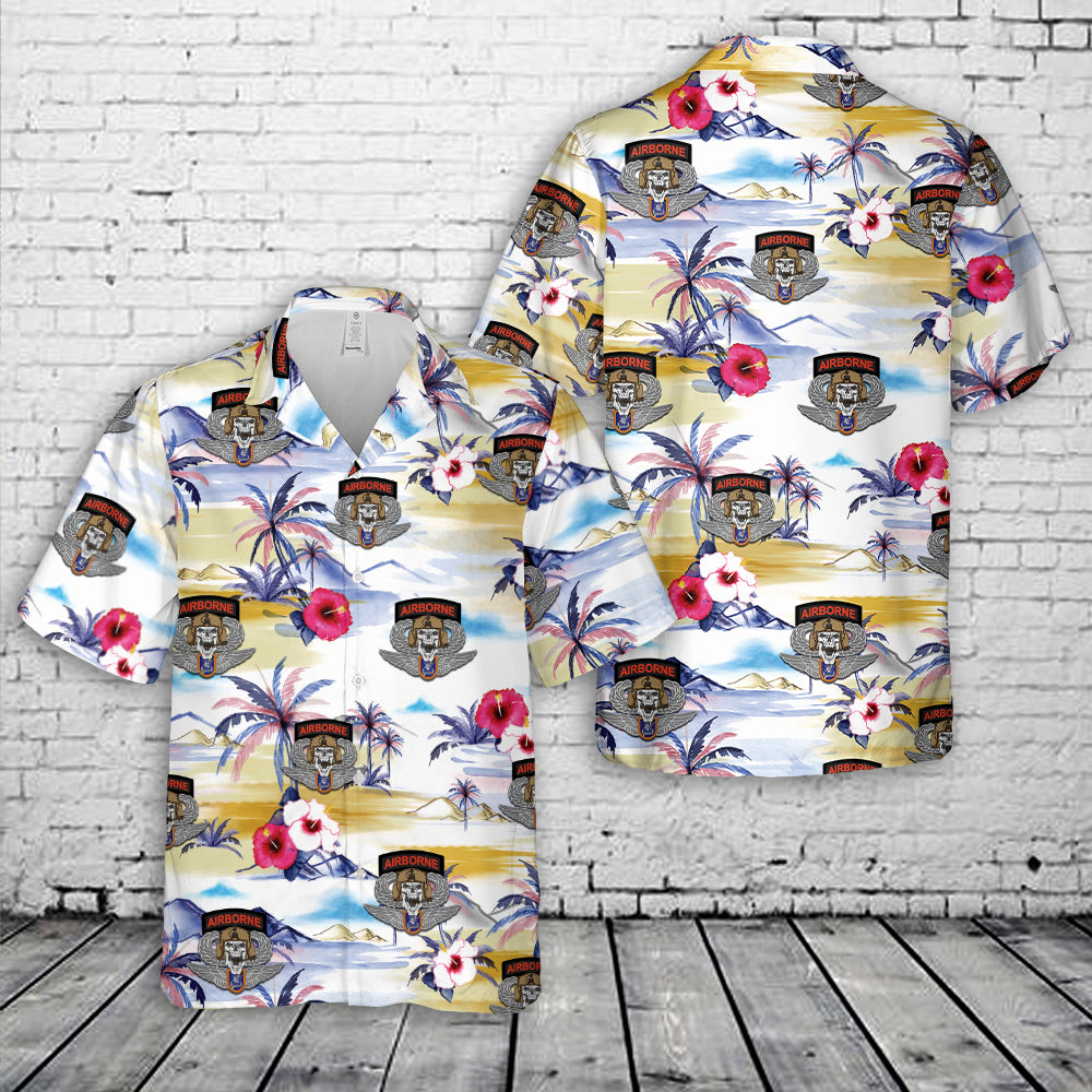 US Army 160th Aviation Airborne Hawaiian Shirt