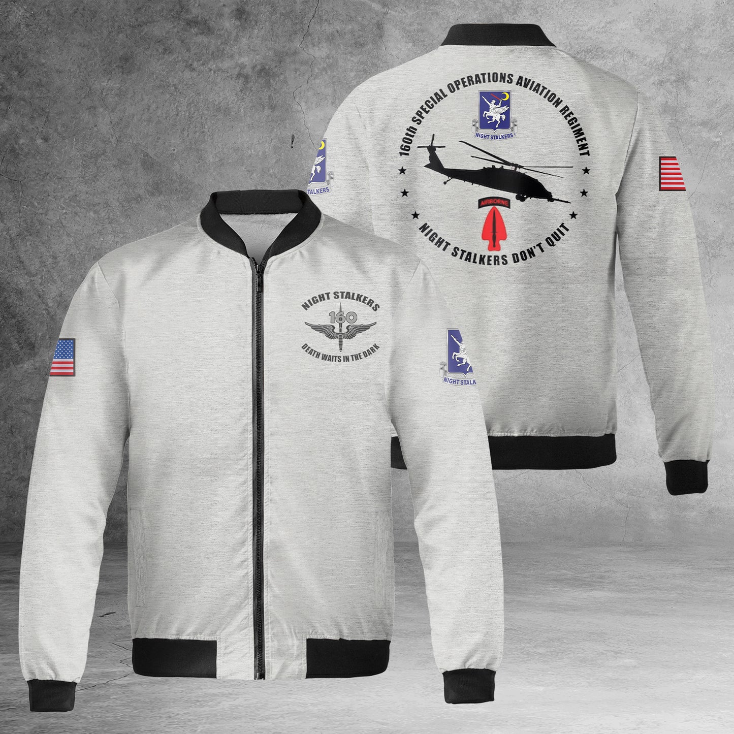 US Army 160th SOAR - Special Operations Aviation Regiment Bomber Jacket