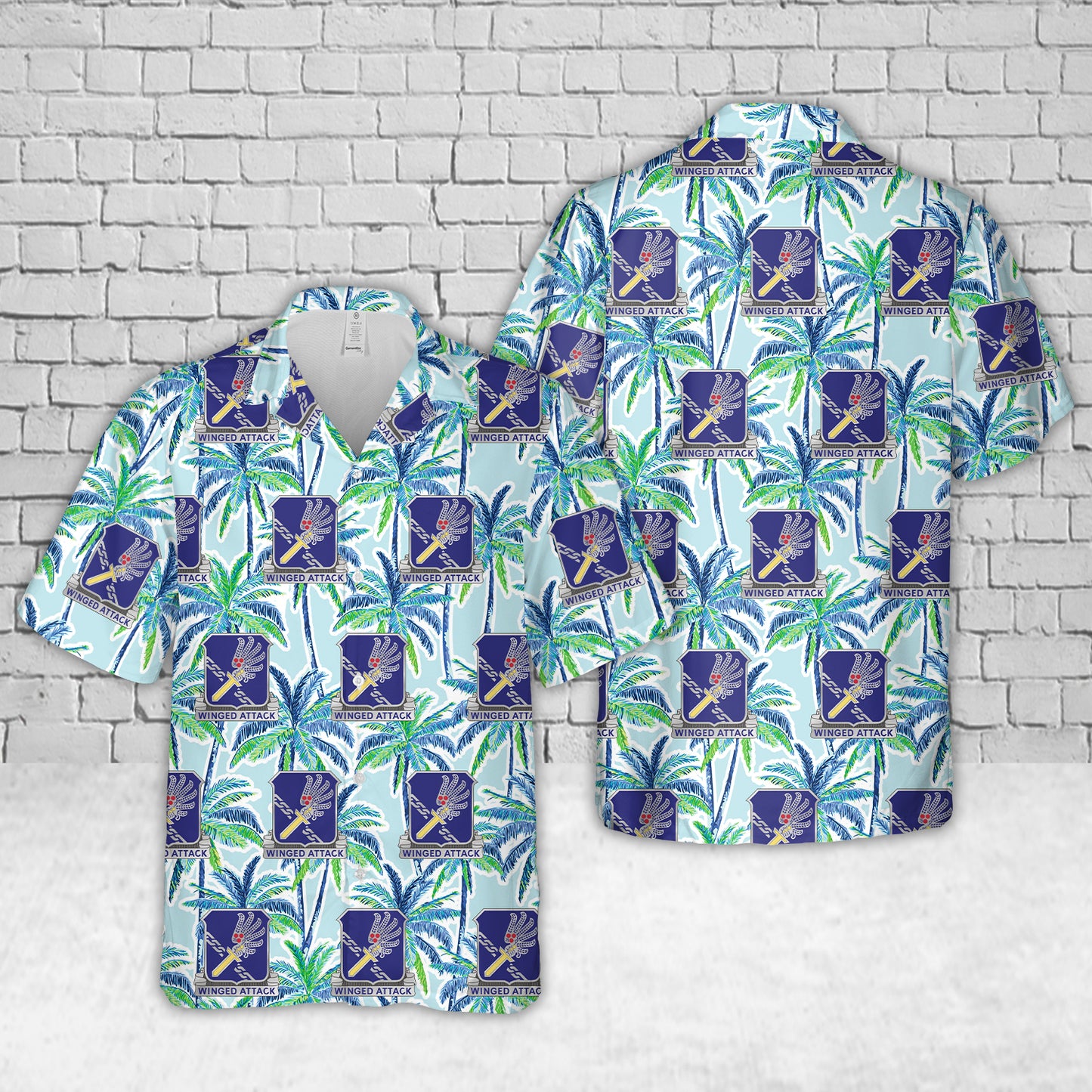 US Army 188th Infantry Regiment Hawaiian Shirt