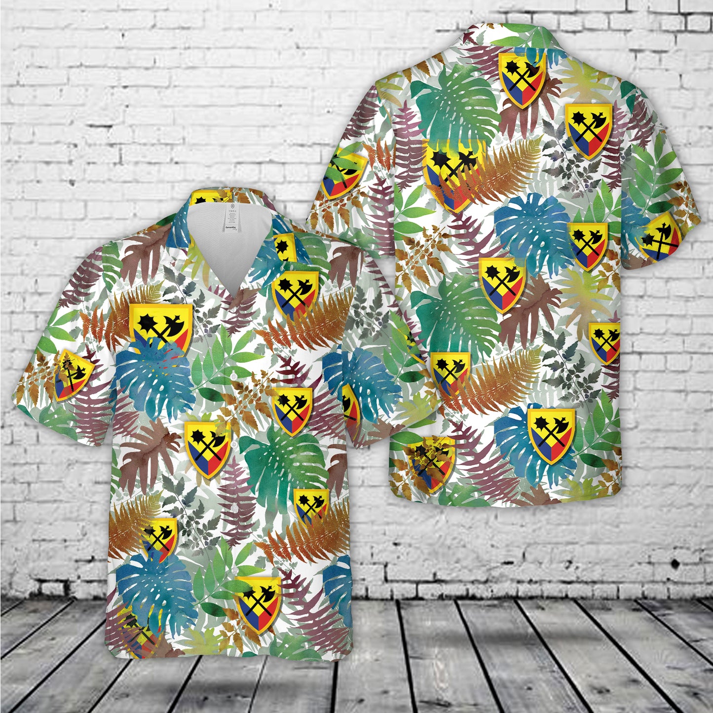 US Army 194th Armored Brigade Hawaiian Shirt