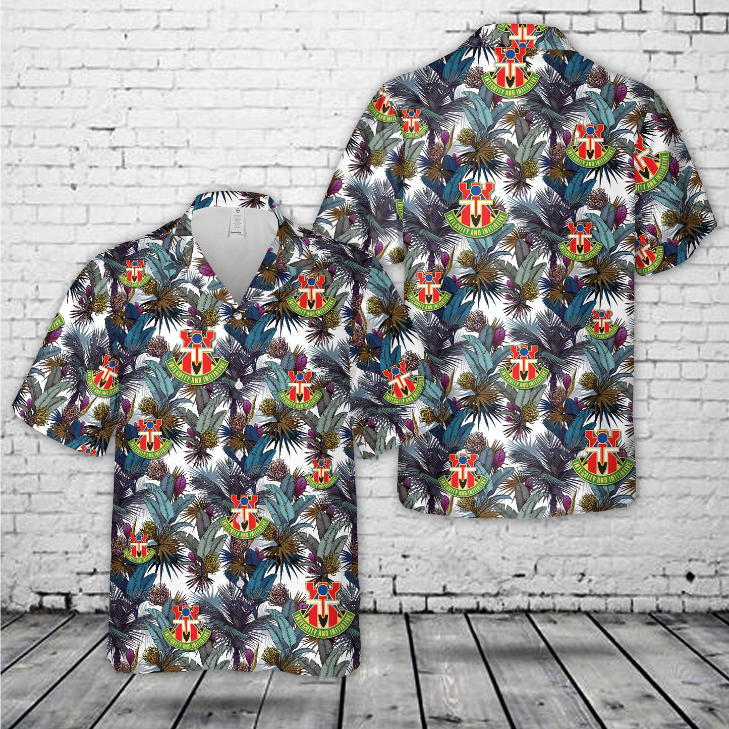 US Army 194th Engineer Brigade Hawaiian Shirt