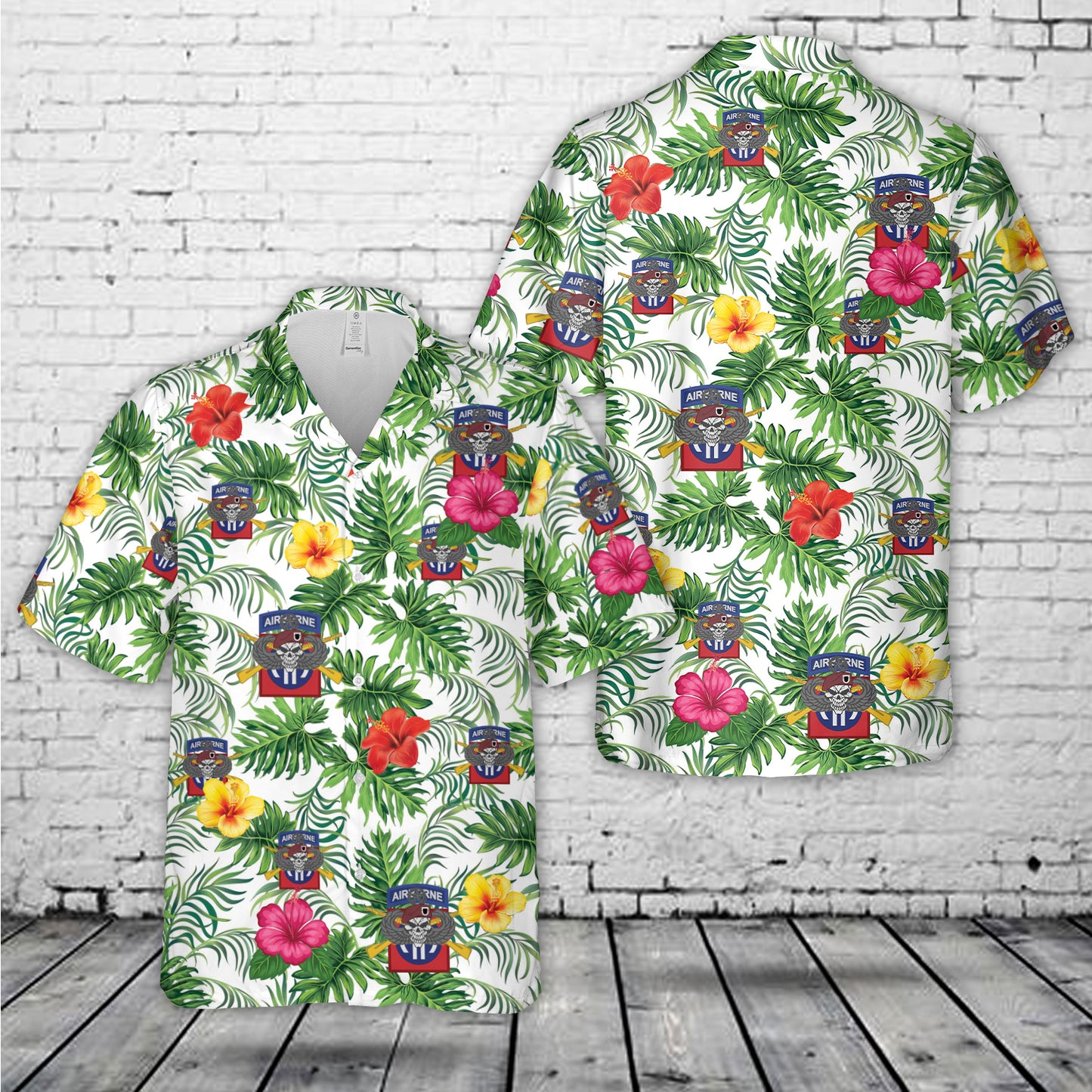 US Army 1st 508th INF 82nd ABN Master Hawaiian Shirt