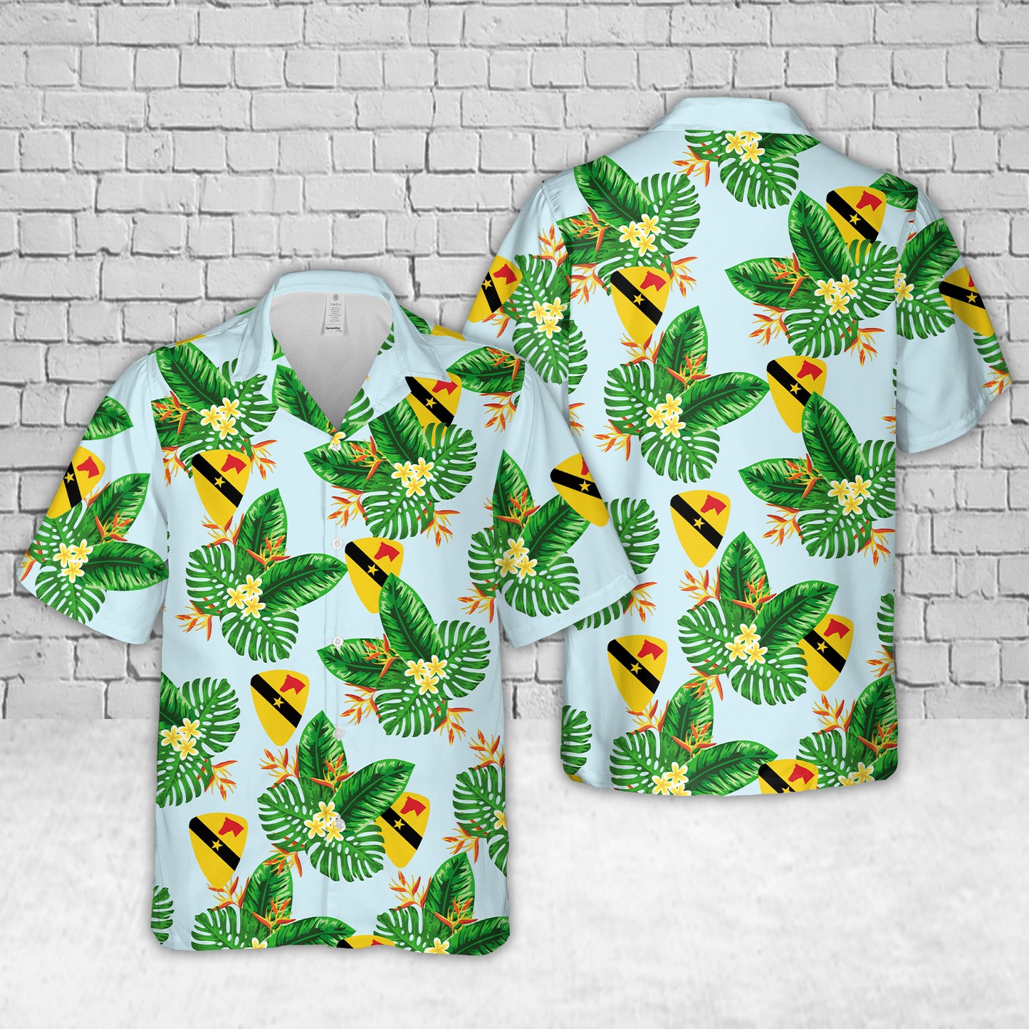 US Army 1st Armored Brigade Combat Team, 1st Cavalry Division Hawaiian Shirt