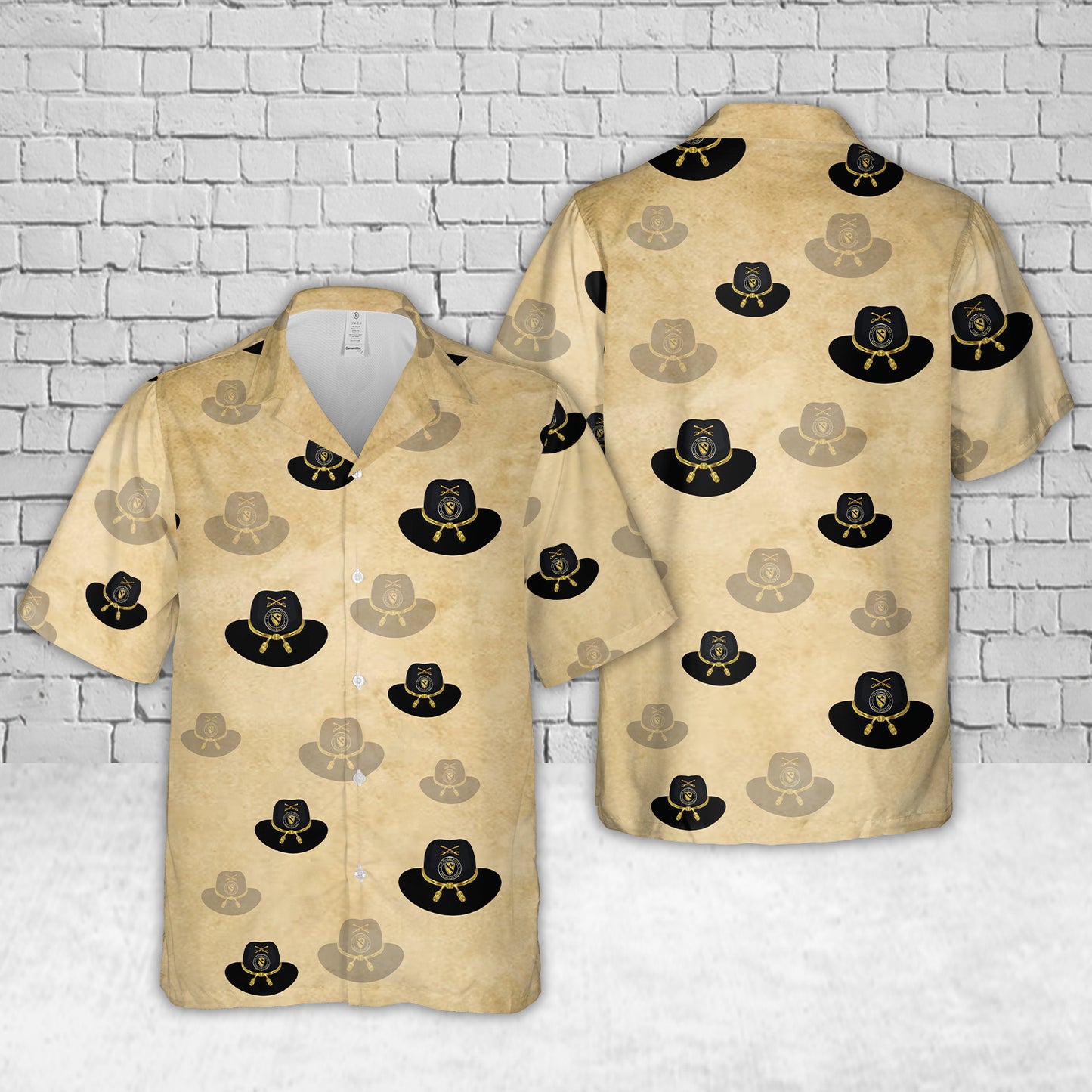 US Army 1st Cavalry Division Hawaiian Shirt