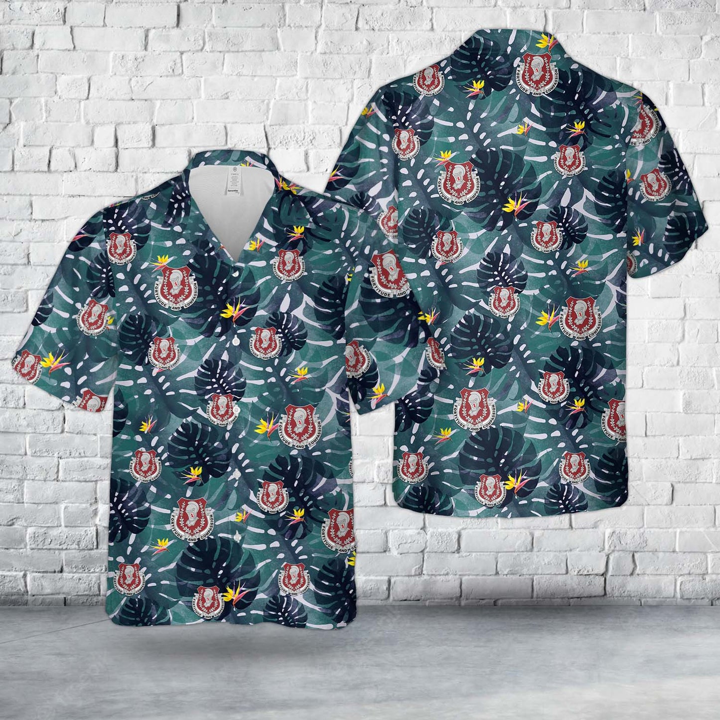 US Army 1st Medical Brigade Hawaiian Shirt