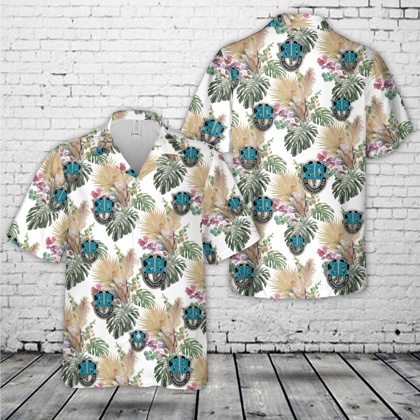 US Army 20th Special Forces Group (20th SFG) Hawaiian Shirt