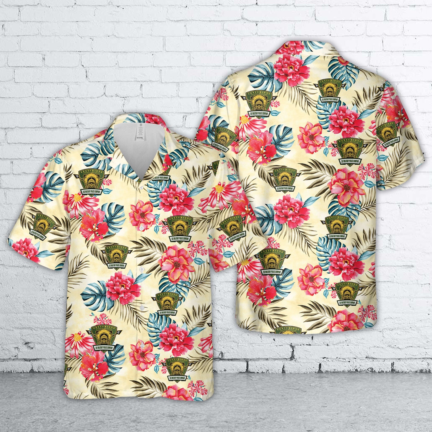 US Army 287th Military Police Company Hawaiian Shirt