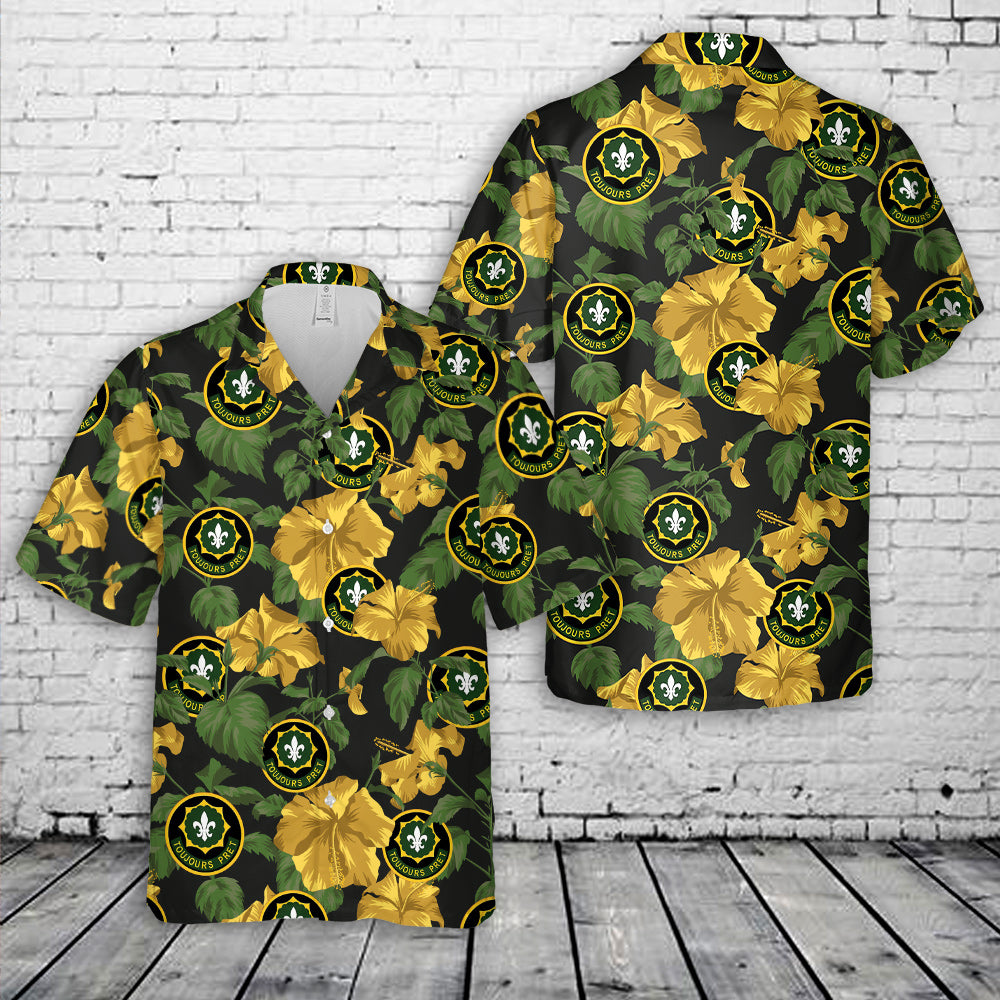 US Army 2nd Cavalry Regiment Hawaiian Shirt