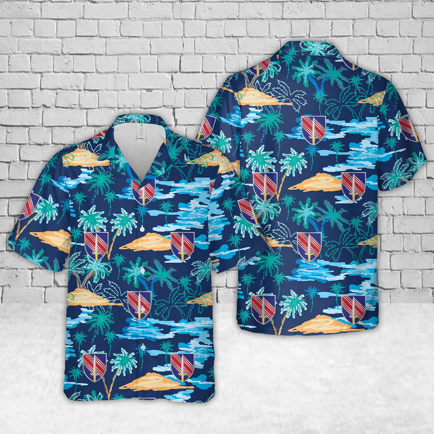 US Army 2nd Security Force Assistance Brigade (2nd SFAB) Hawaiian Shirt