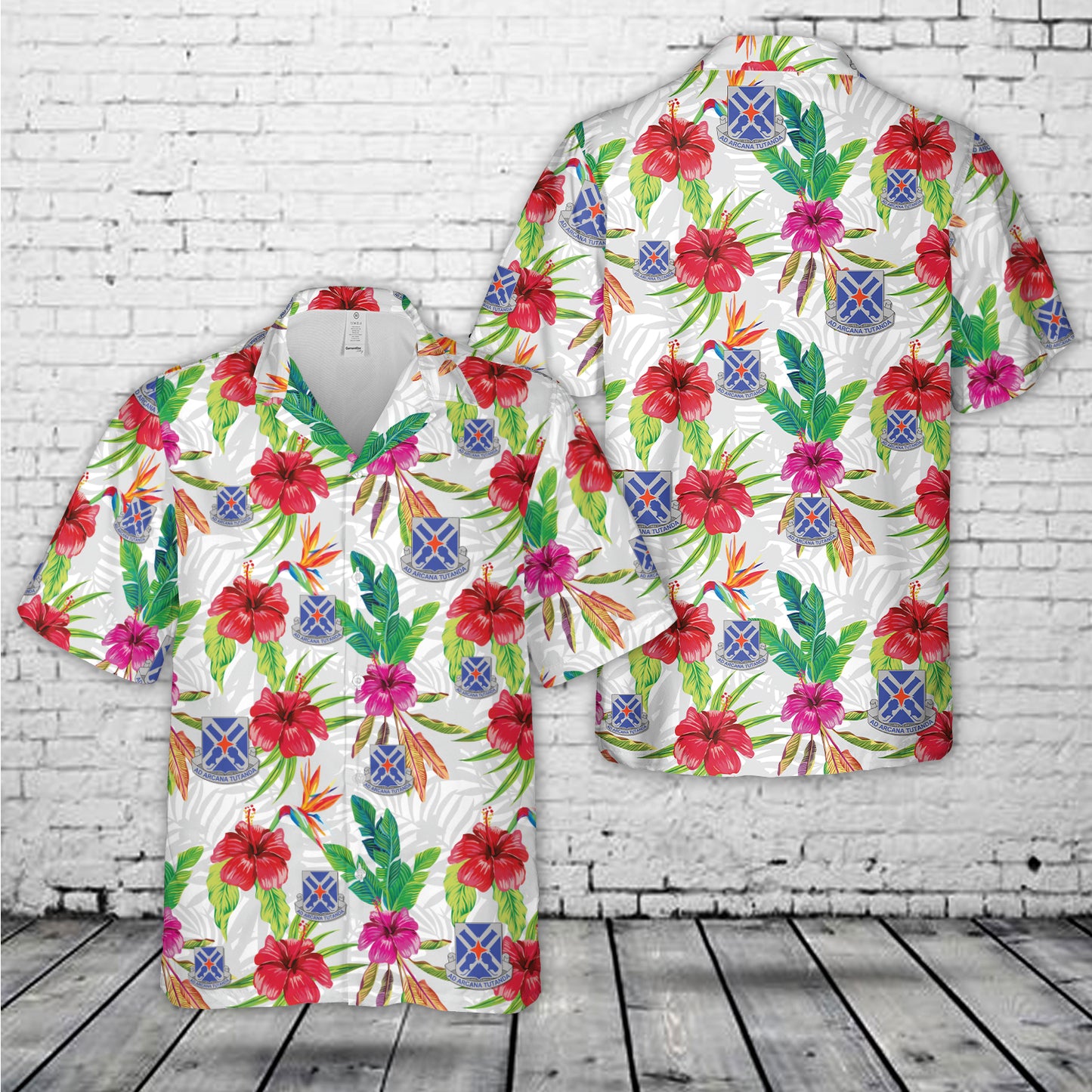 US Army 305th Military Intelligence Battalion Hawaiian Shirt