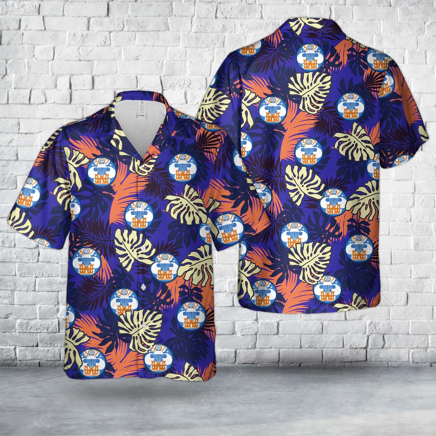 US Army 307th Brigade Engineer Battalion Hawaiian Shirt