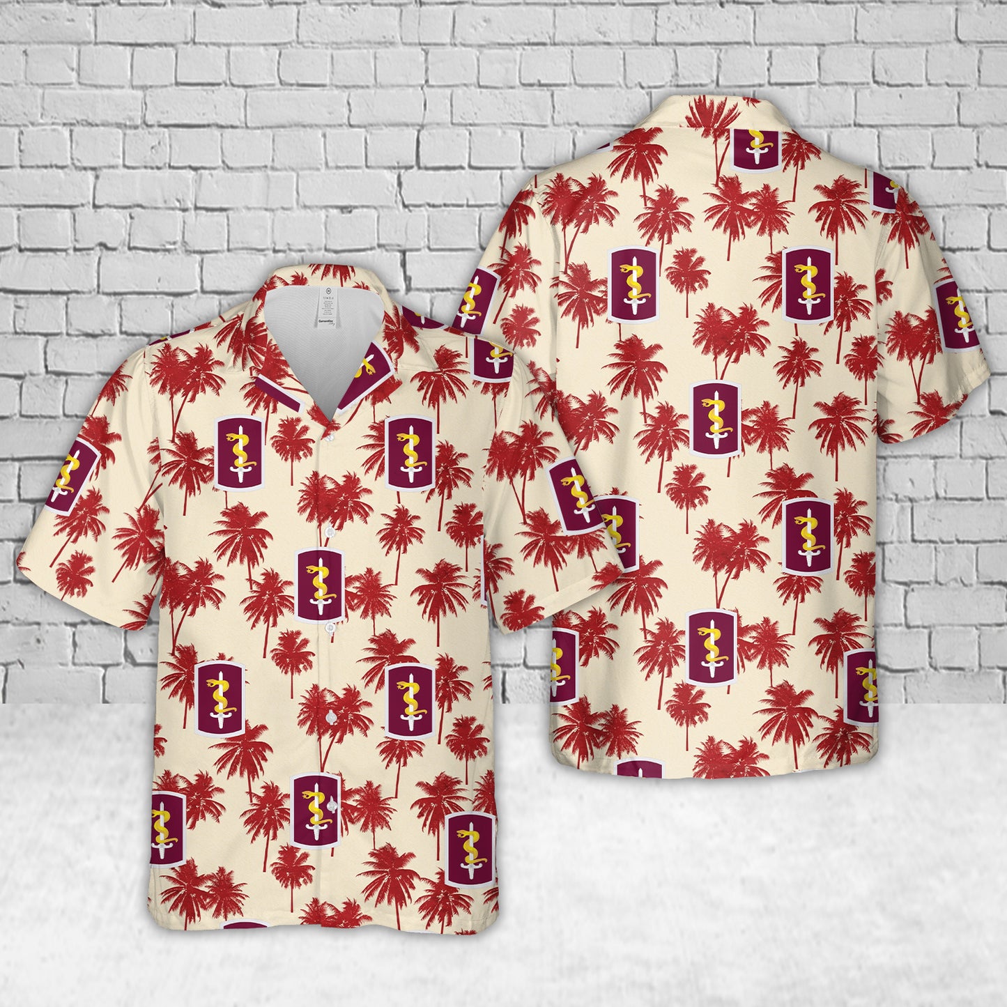 US Army 30th Medical Brigade Hawaiian Shirt