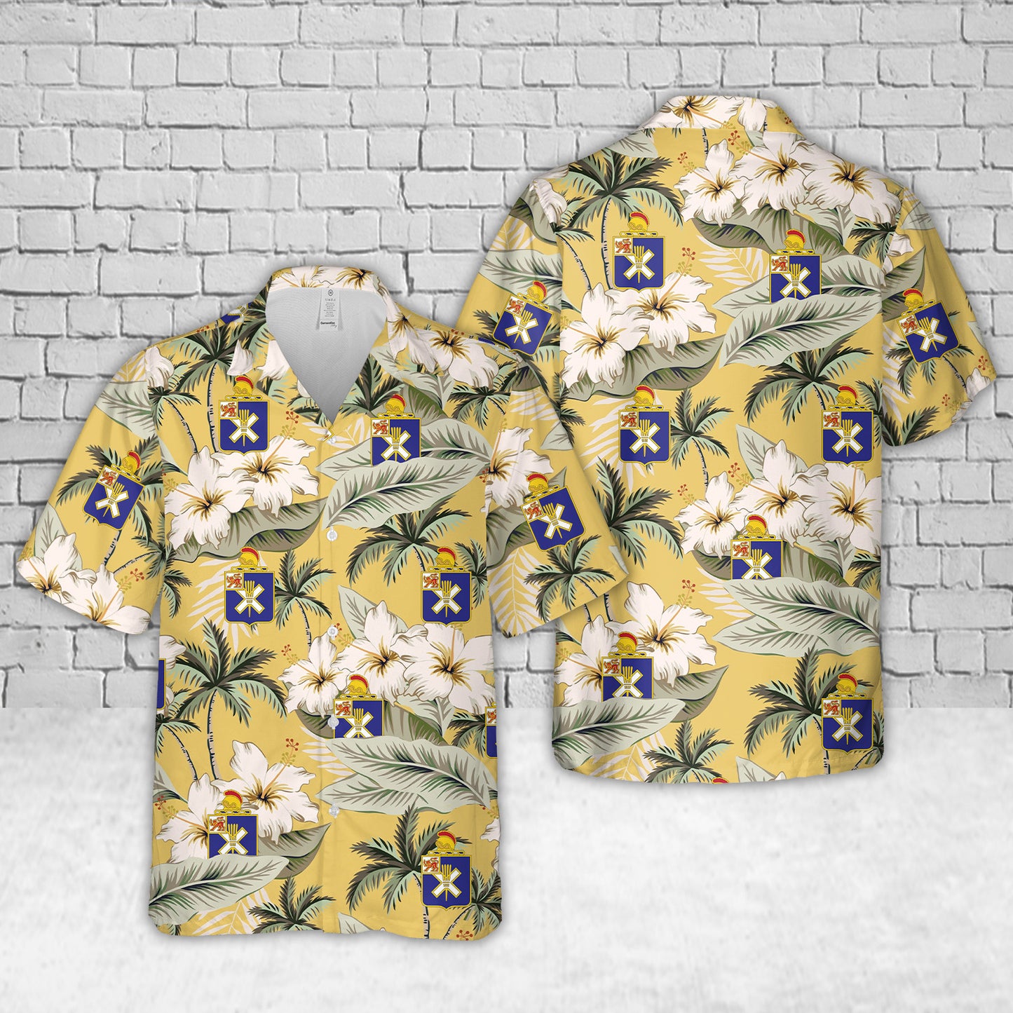 US Army 32nd Infantry Regiment "The Queen's Own" Hawaiian Shirt