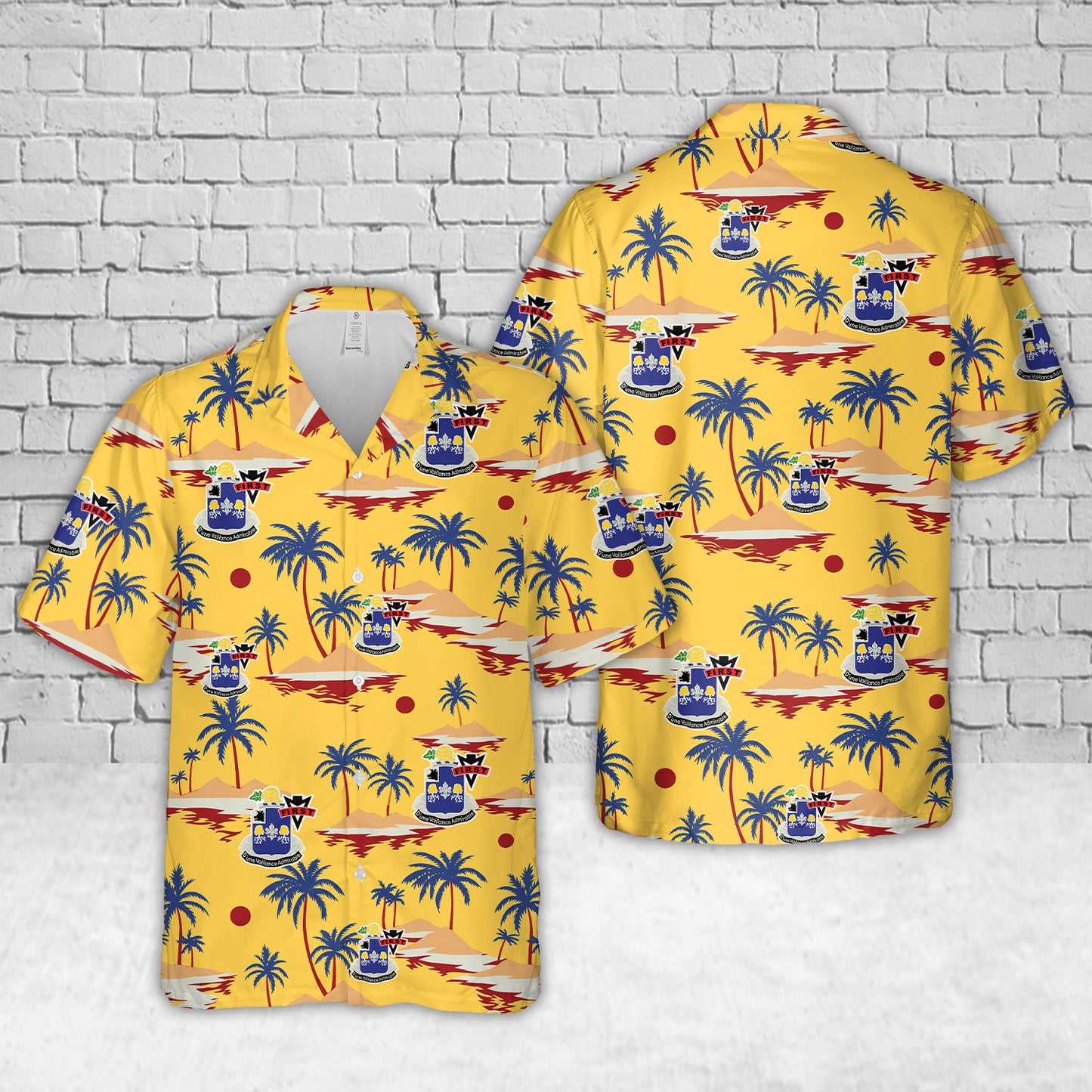 US Army 39th Infantry Regiment 1st Recondo Hawaiian Shirt