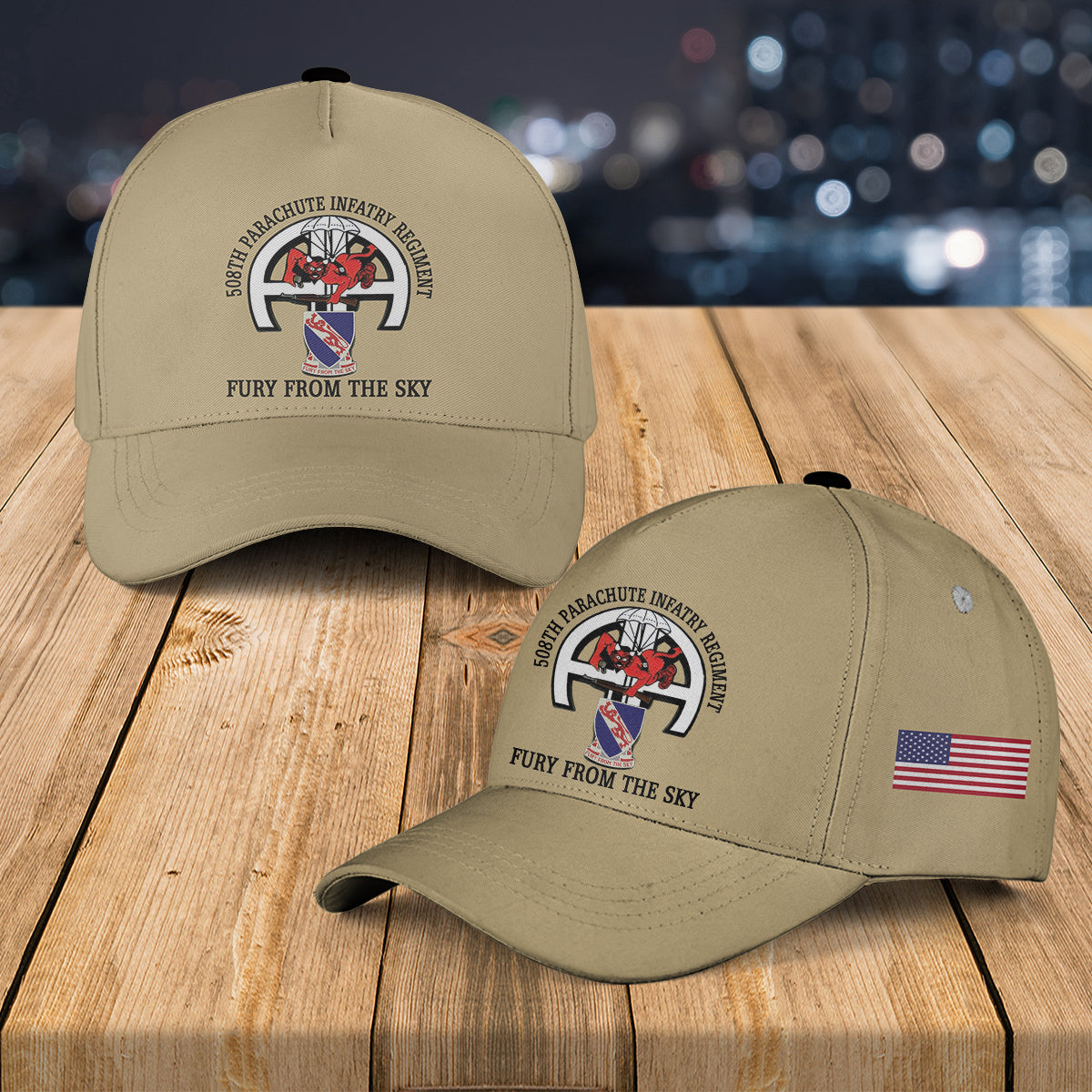 US Army 508th Parachute Infantry Regiment Baseball Cap