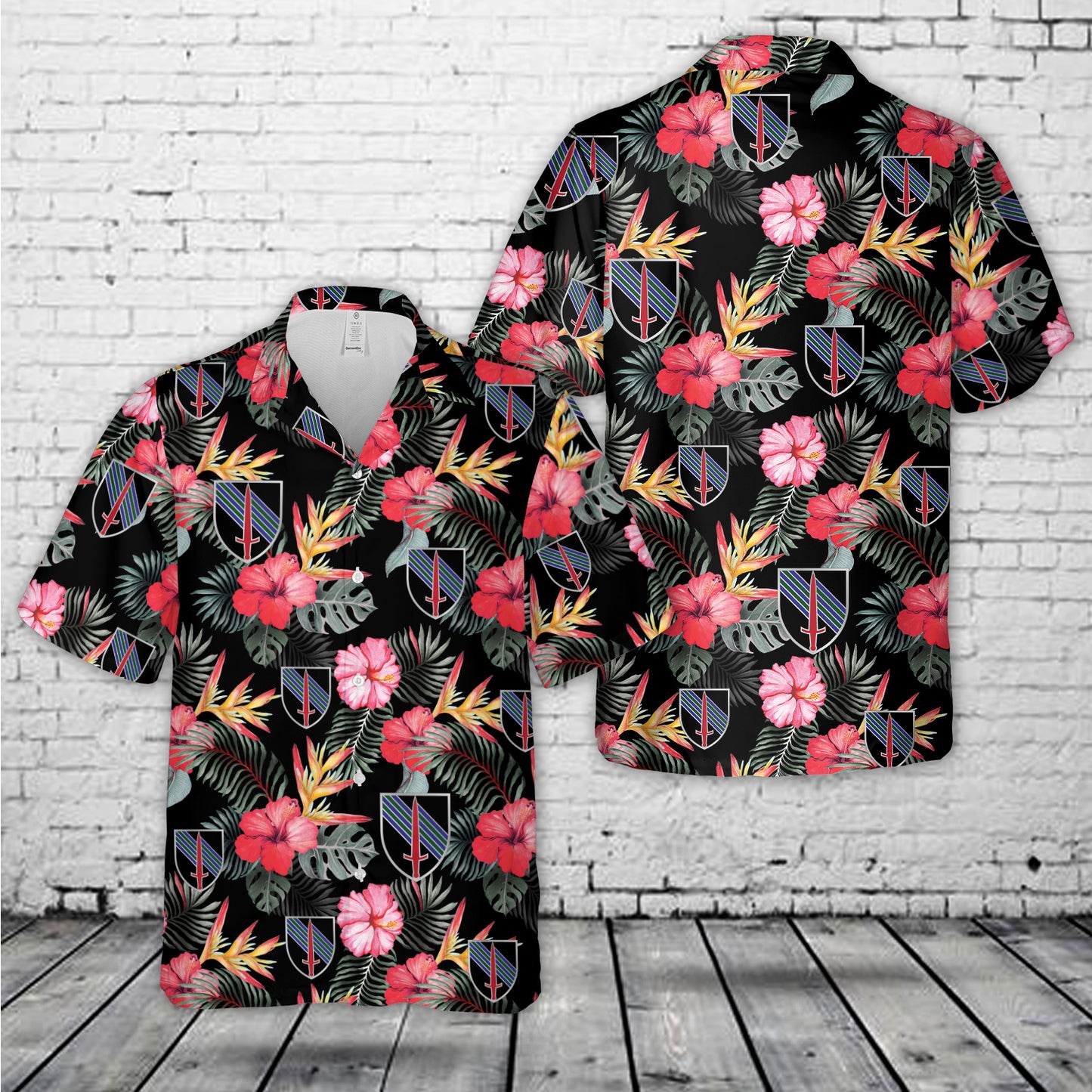 US Army 5th Security Force Assistance Brigade (5th SFAB) Hawaiian Shirt