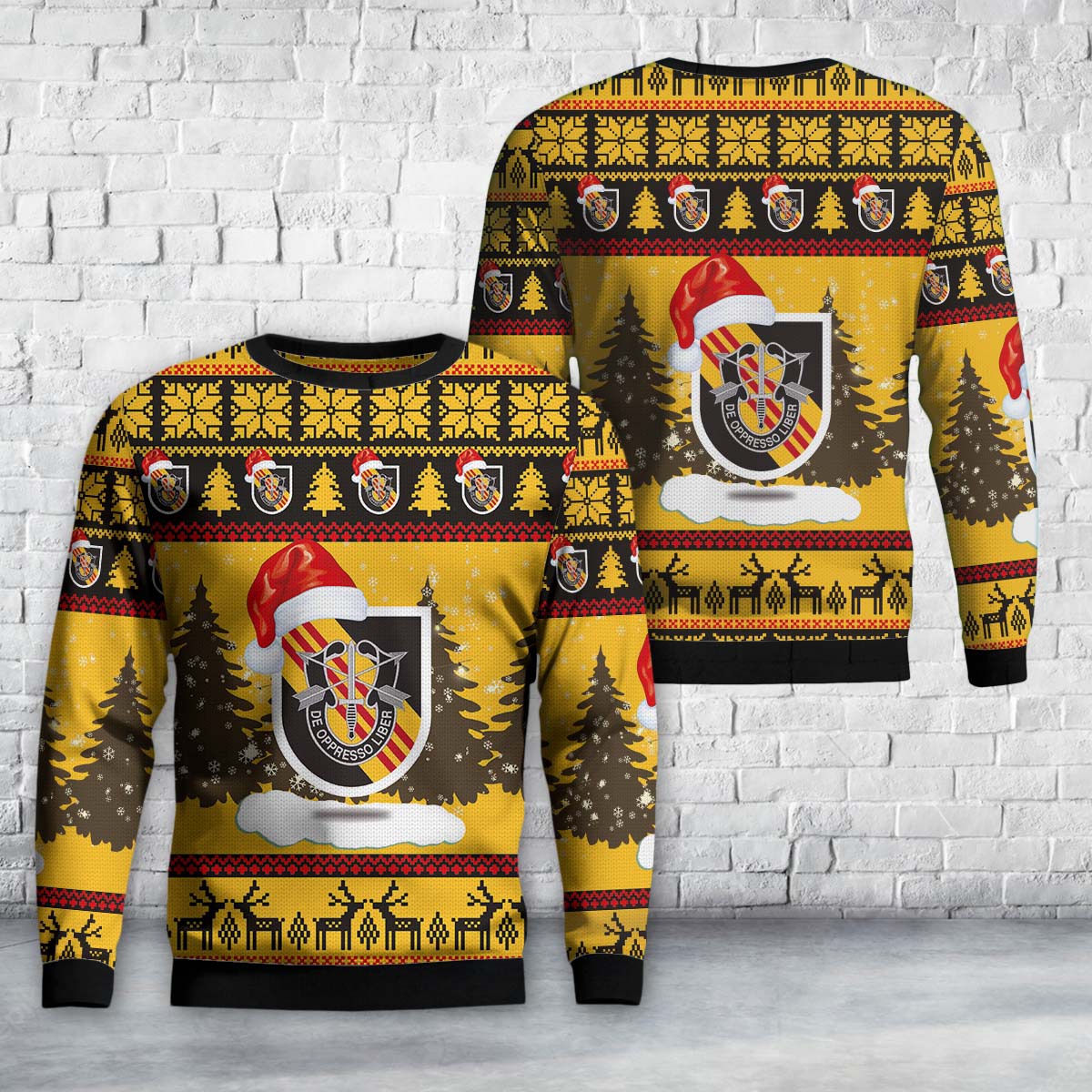 US Army 5th Special Forces Group (5th SFG) Christmas Sweater