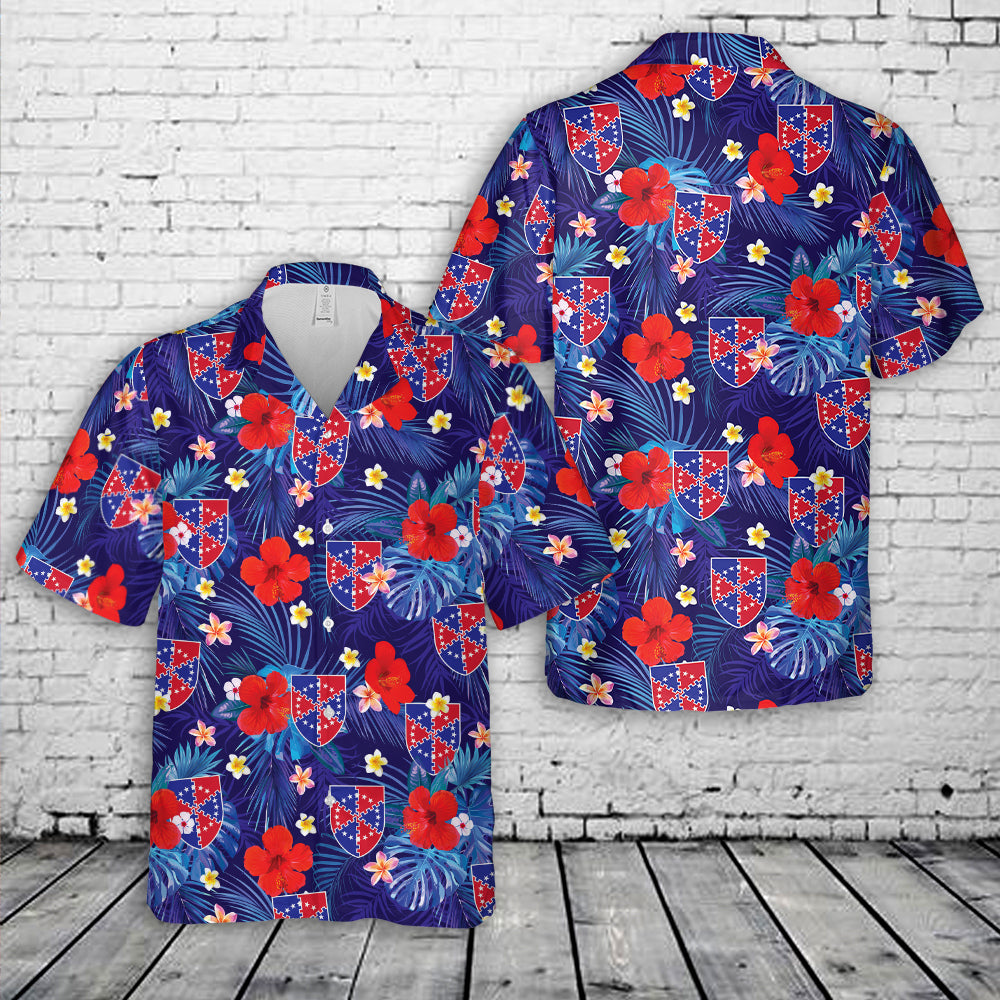 US Army 62nd Air Defence Artillery Regiment Hawaiian Shirt