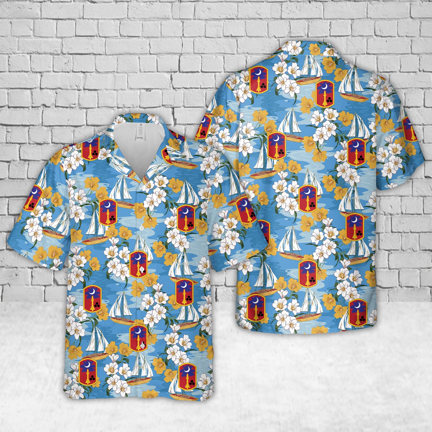 US Army 678th Air Defense Artillery Brigade Hawaiian Shirt