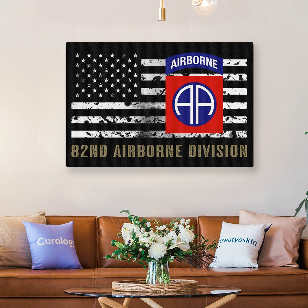 US Army 82nd Airborne Division Canvas