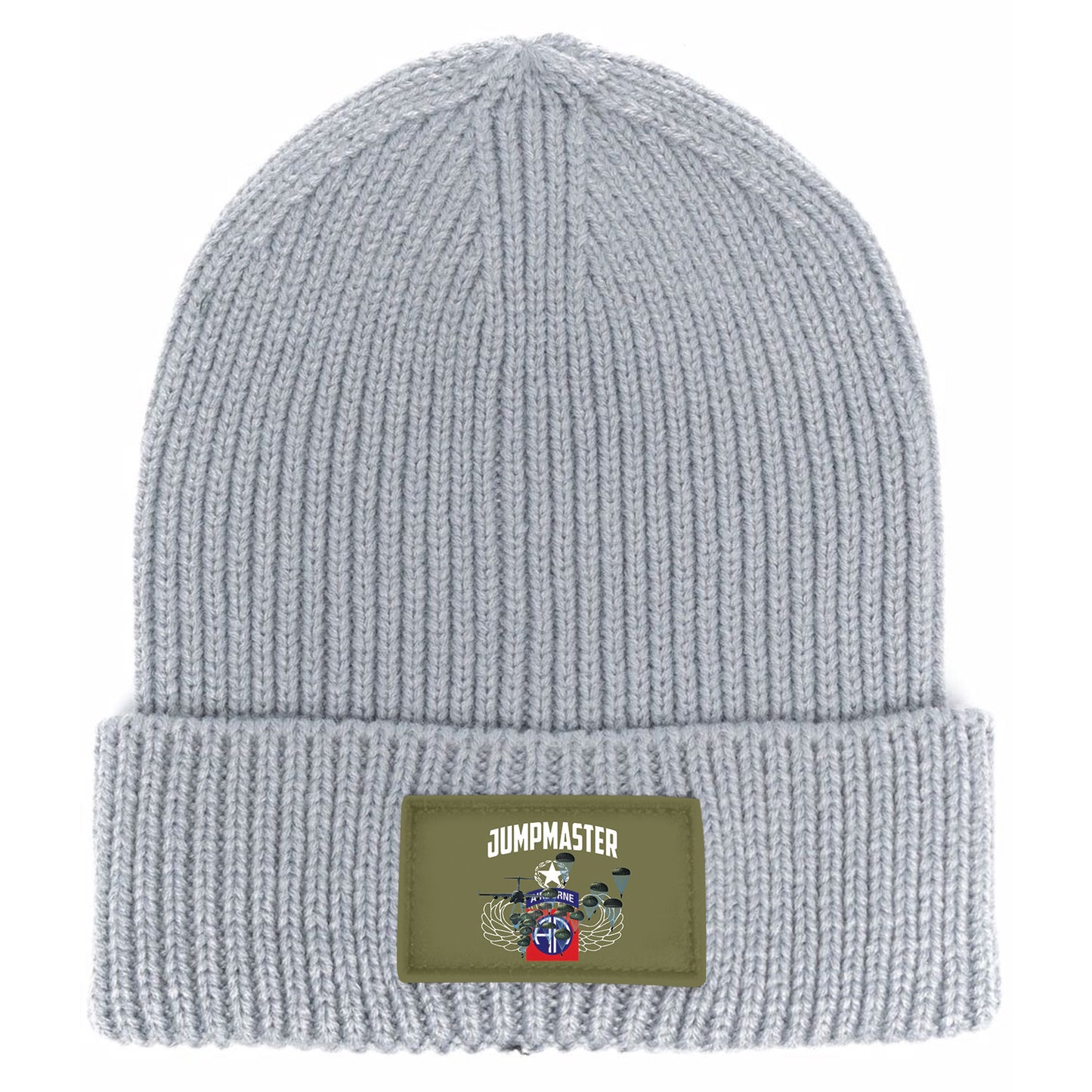 US Army 82nd Airborne Paratrooper Jumpmaster Cuffed Beanie