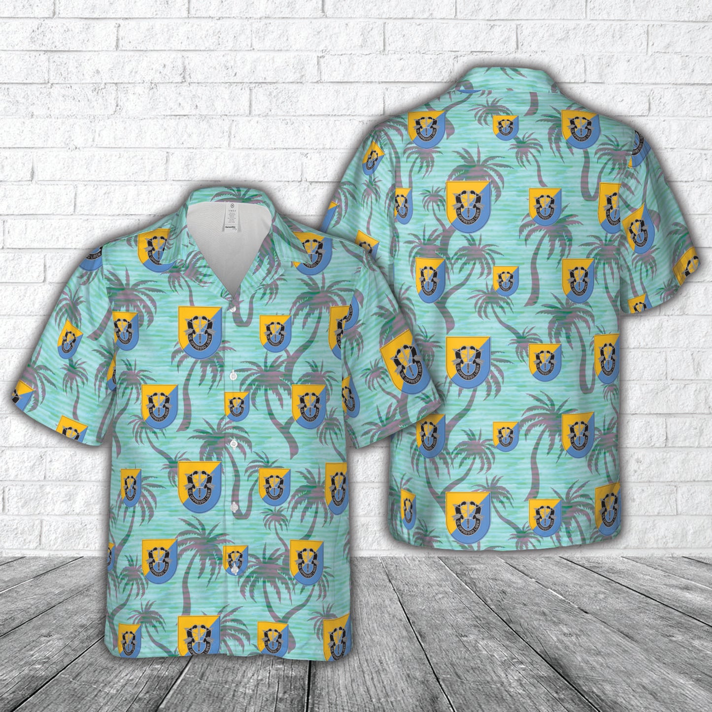 US Army 8th Special Forces Group (8th SFG) Hawaiian Shirt