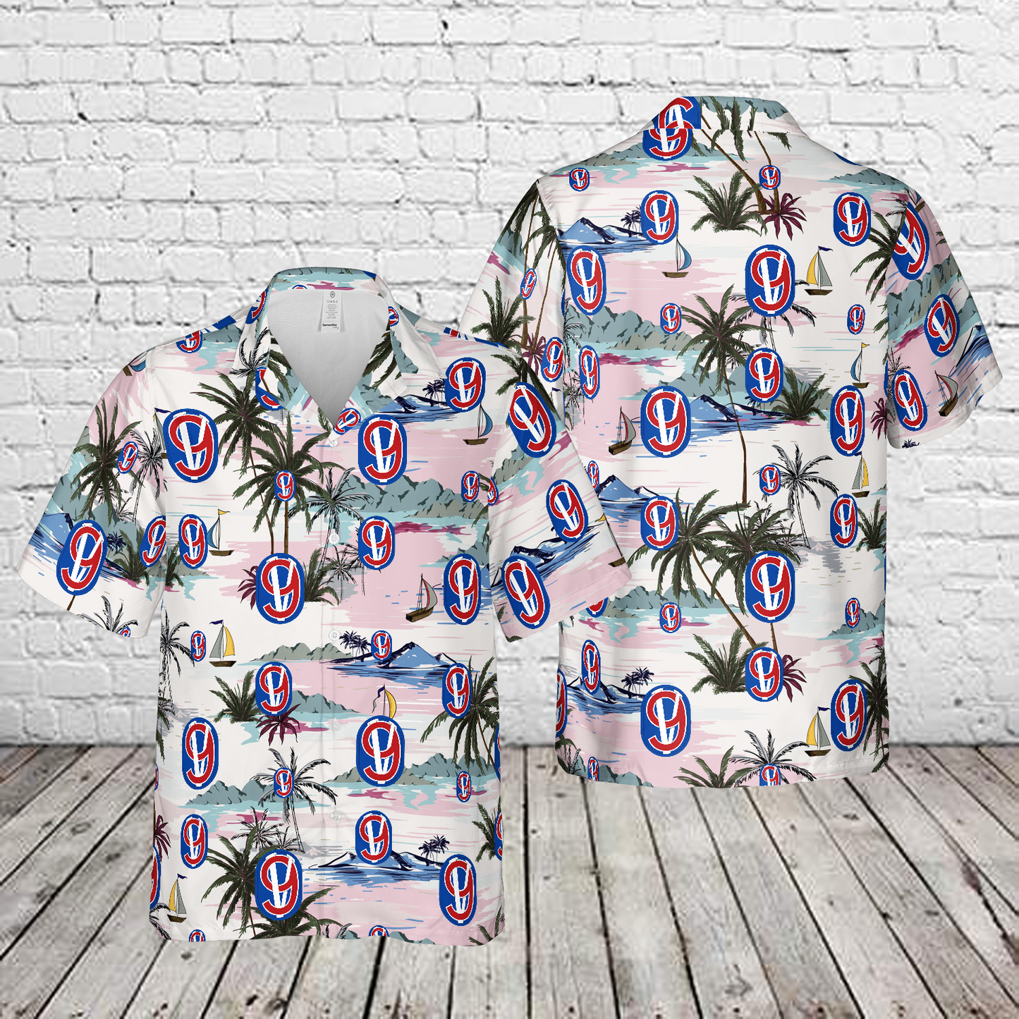 US Army 95th Infantry Division Hawaiian Shirt