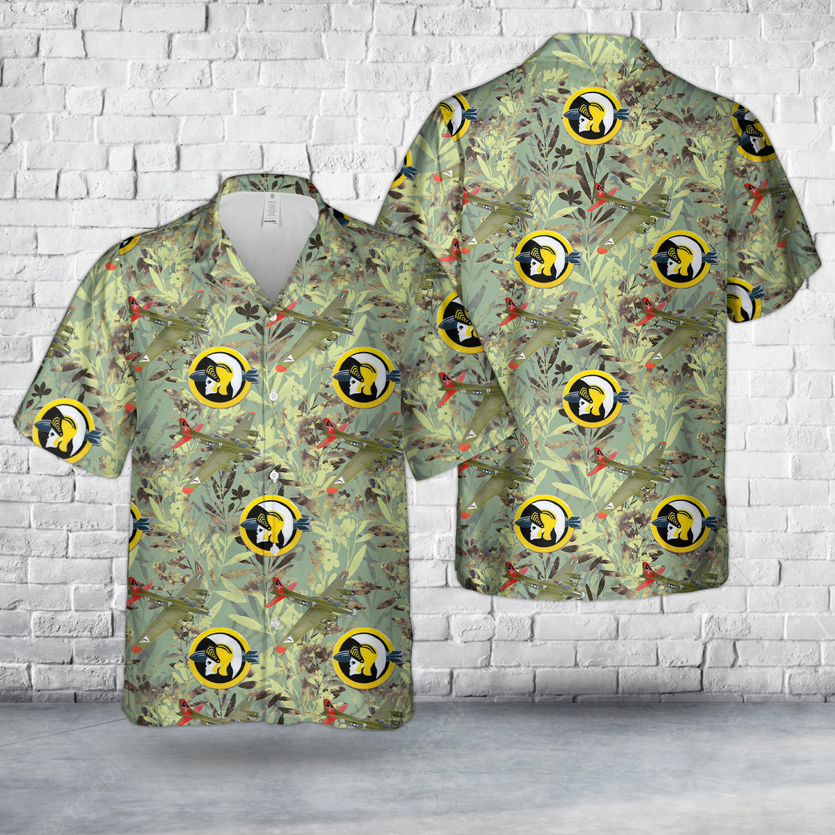 US Army Air Forces 533d Bombardment Squadron B-17G “Dreambaby” Hawaiian Shirt