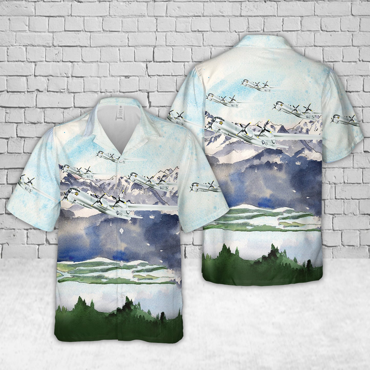 US Army Air Forces B-29 Superfortress "Bockscar" Hawaiian Shirt