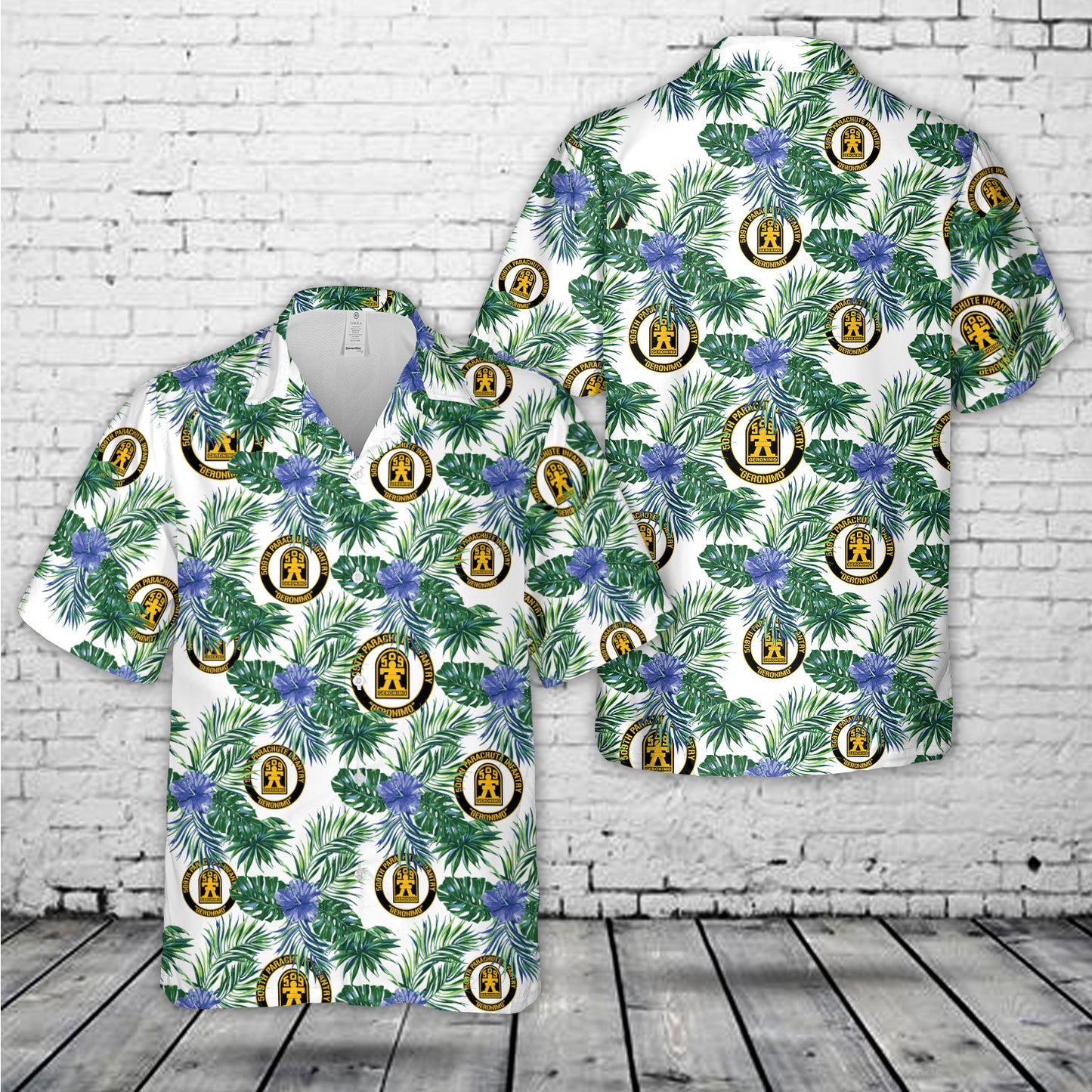 US Army Airborne 509th Parachute Infantry Regiment (509th PIR) Hawaiian Shirt